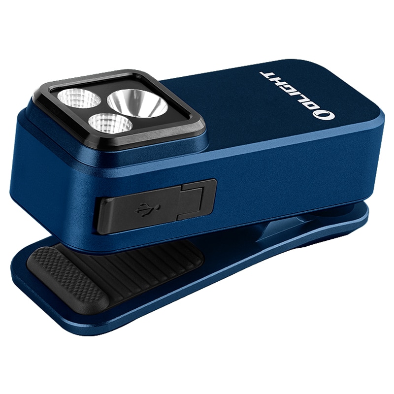 Akumulátorová svítilna Olight Oclip Pro Midnight Blue - 500 lumenů