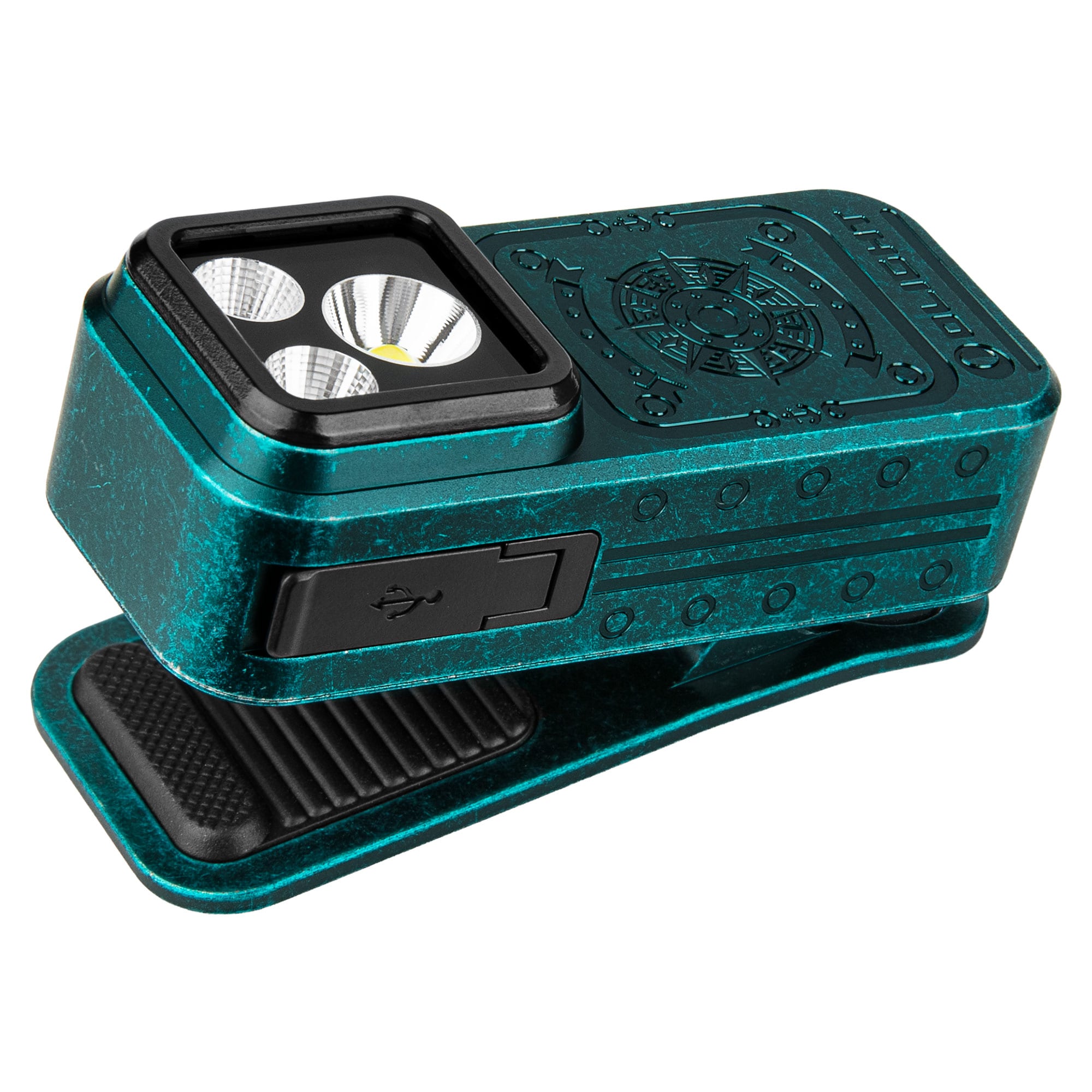 Akumulátorová svítilna Olight Oclip Pro S Sunken Artifact - 600 lumenů