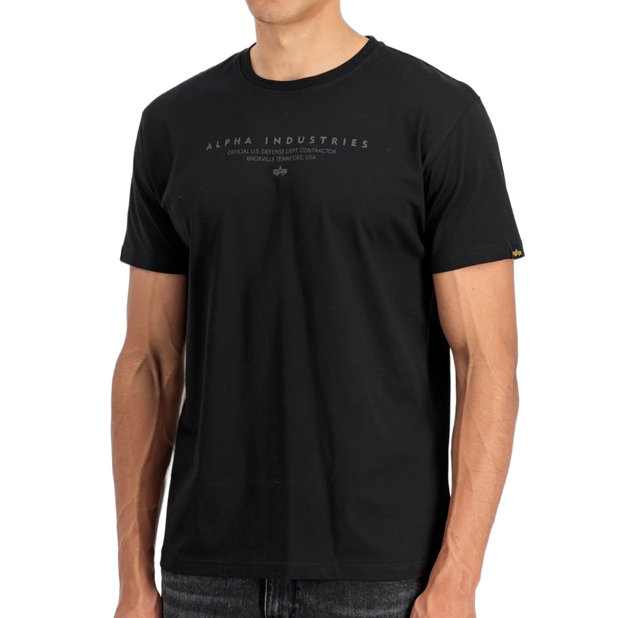 Tričko Alpha Industries DTM Alpha - Black
