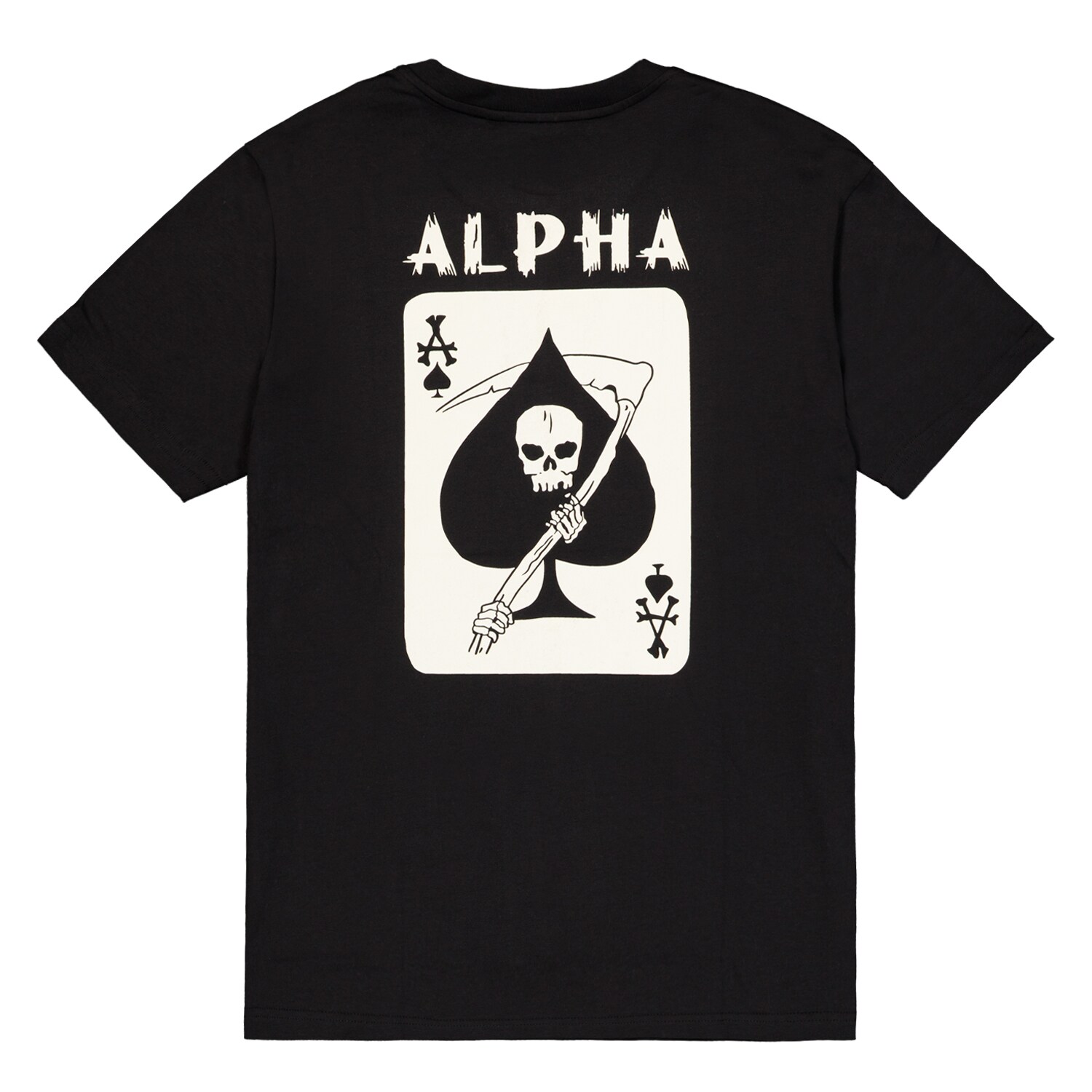 Tričko Alpha Industries Skull Ops - černé