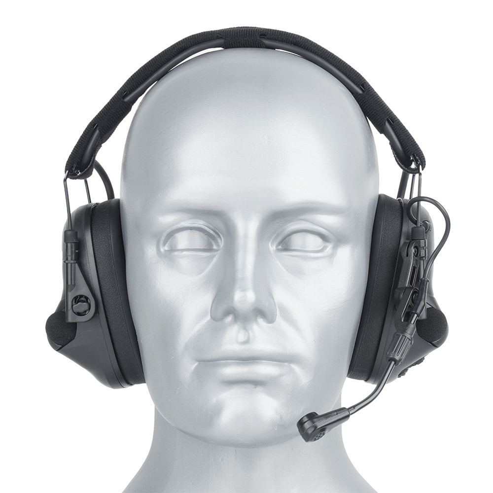 Aktivní chrániče sluchu Earmor M33SET - Black