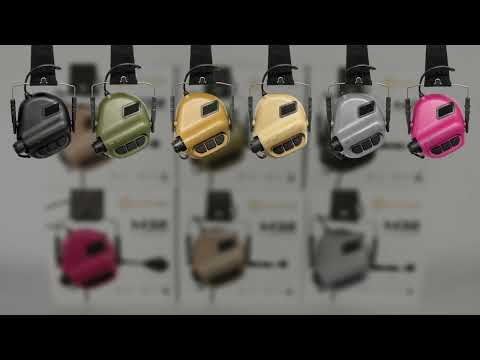 Aktivní chrániče sluchu Earmor M32N-Mark 3 MilPro - Black