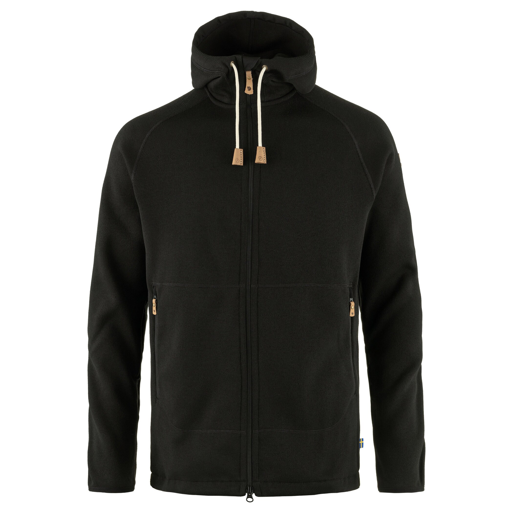 Fleece Fjallraven Ovik Fleece Hoodie - Black
