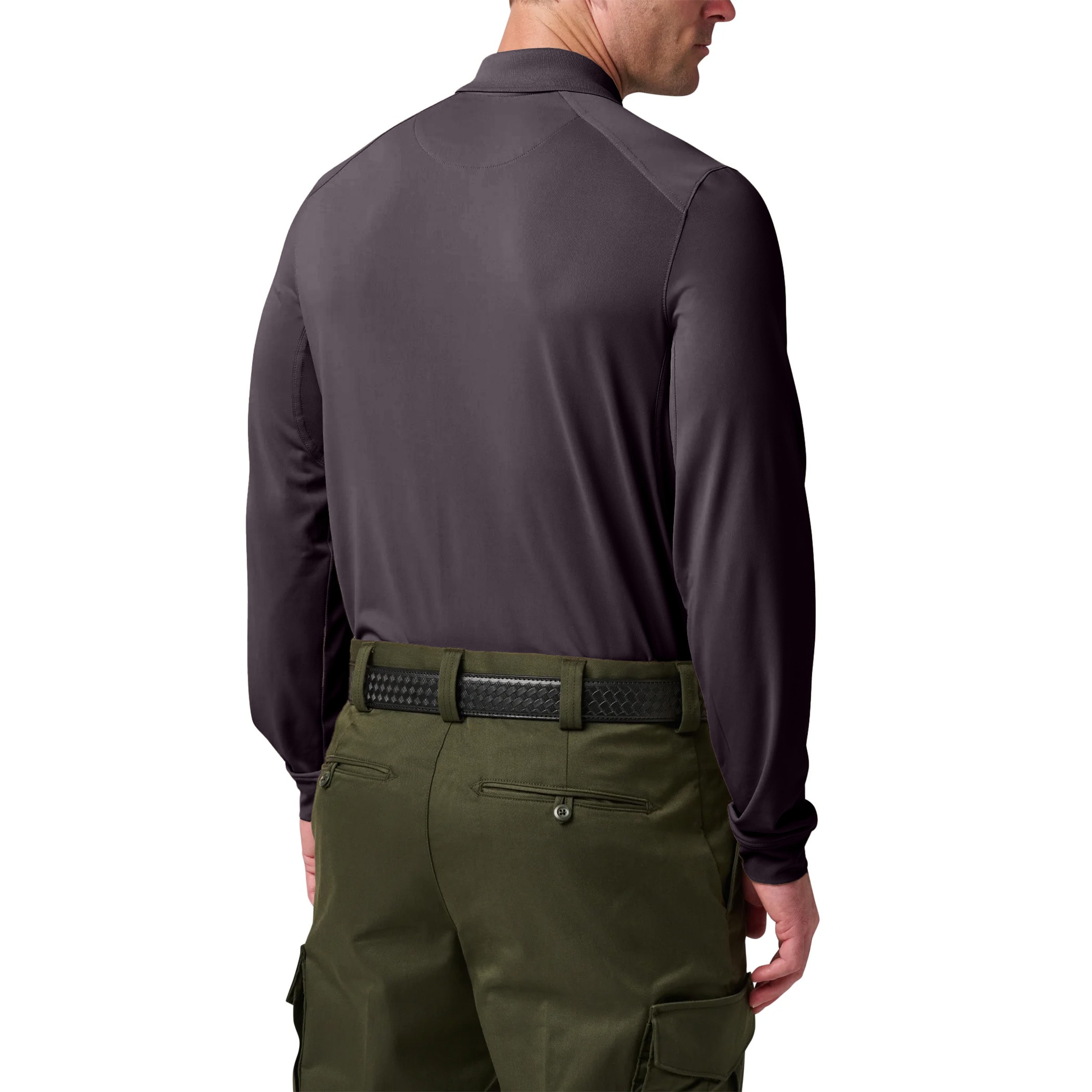 Polo tričko 5.11 Helios Long Sleeve - Charcoal