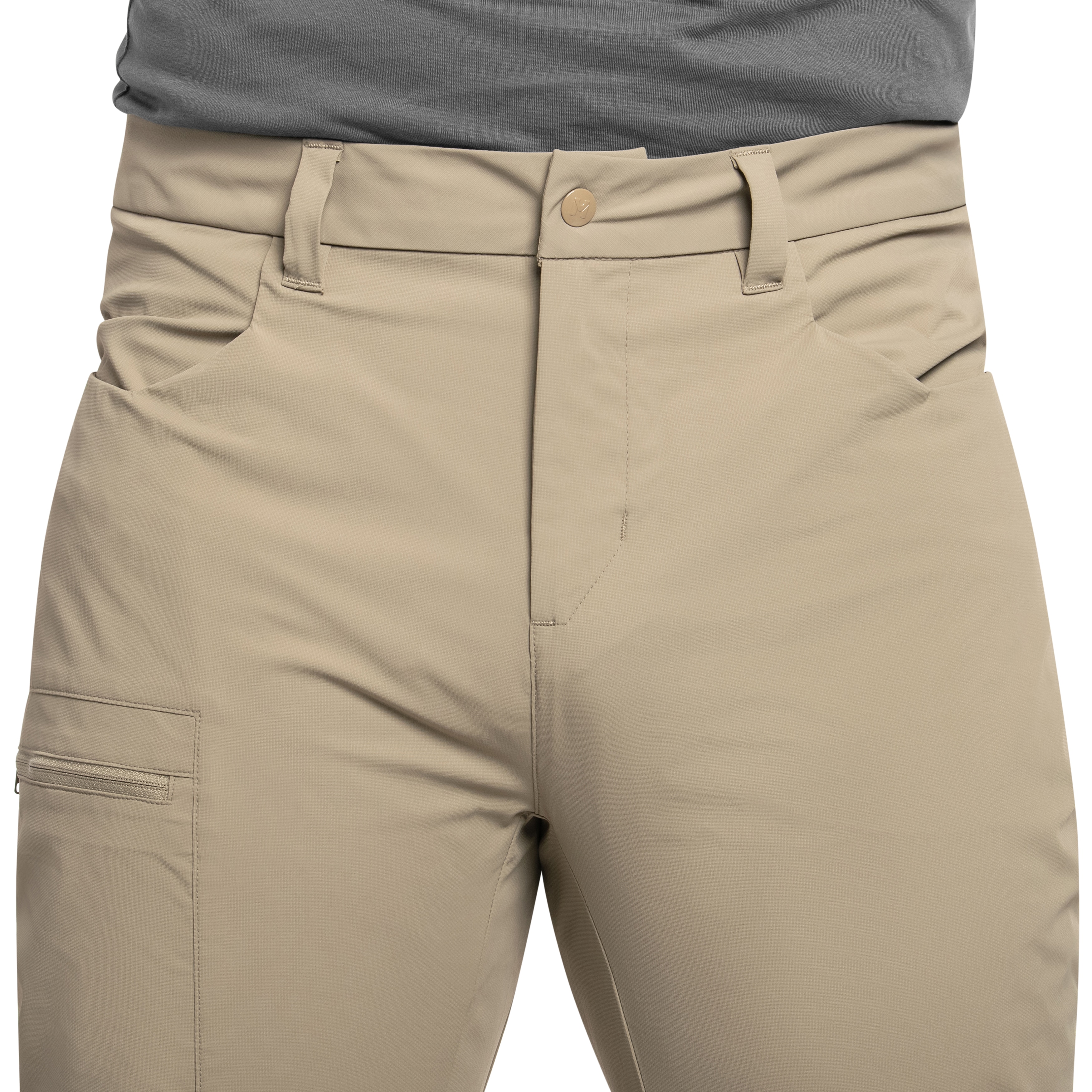 Kalhoty Millet Ubic Stretch Zip Off - Beige
