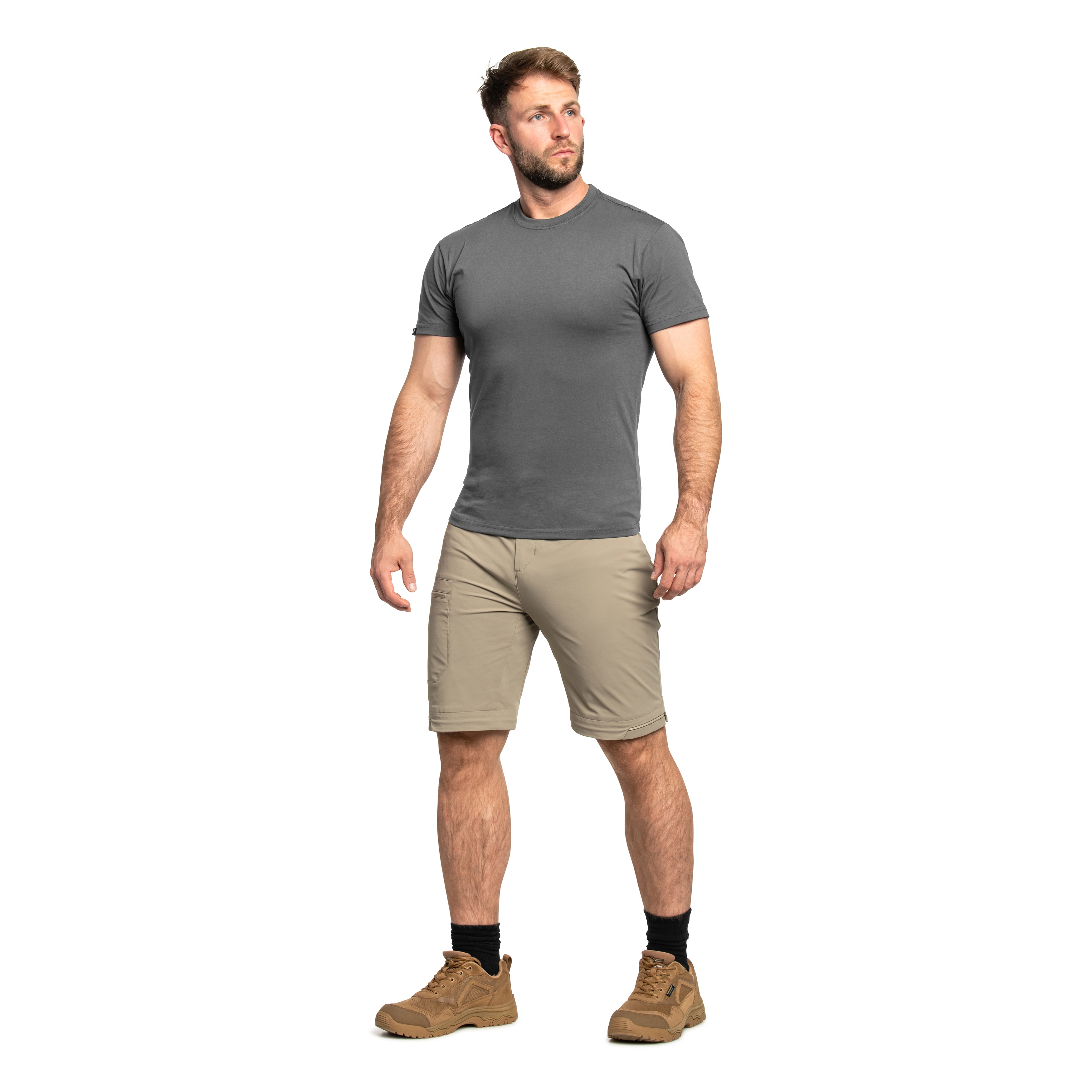 Kalhoty Millet Ubic Stretch Zip Off - Beige