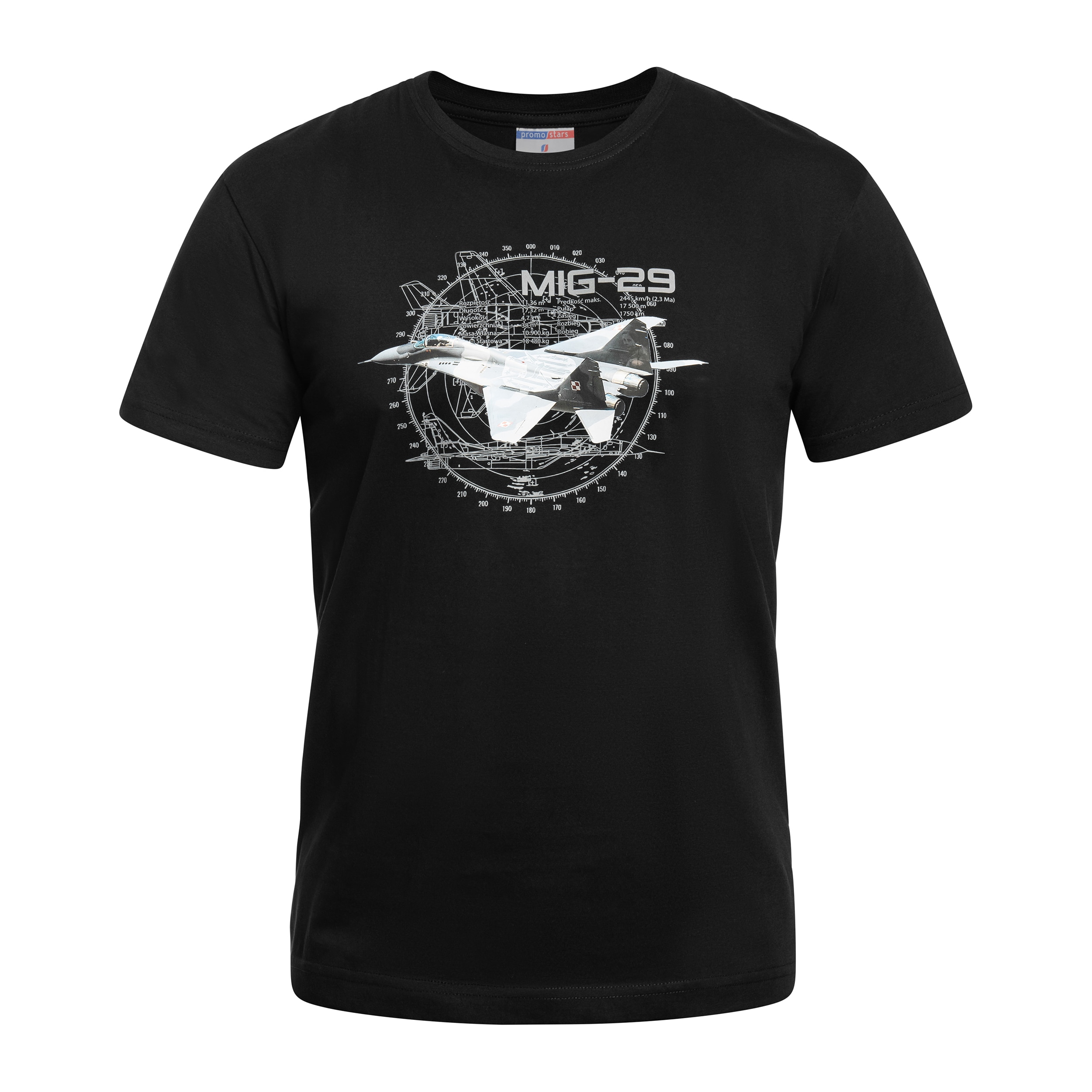 Tričko MiG-29 - Black