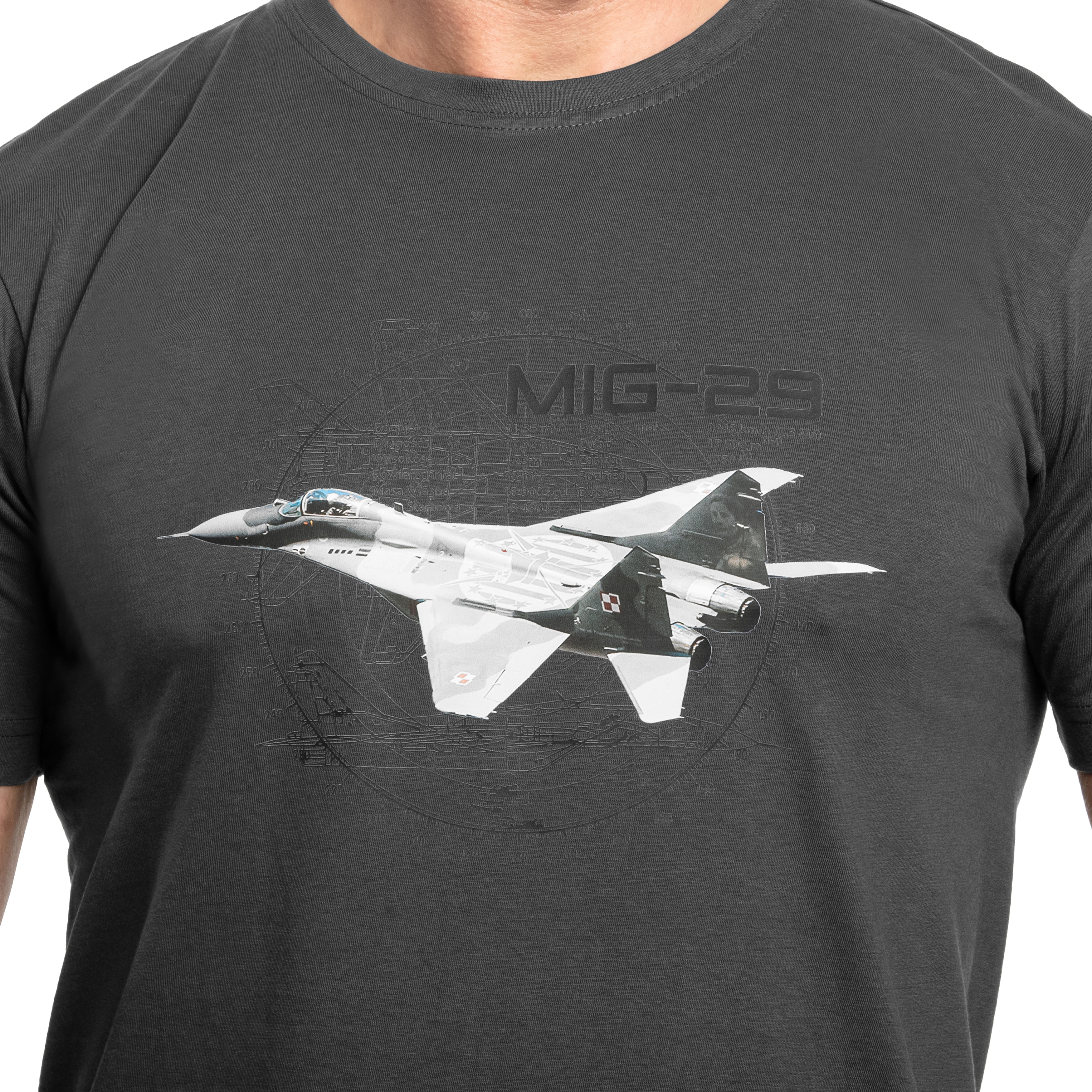 Tričko MiG-29 - Grey