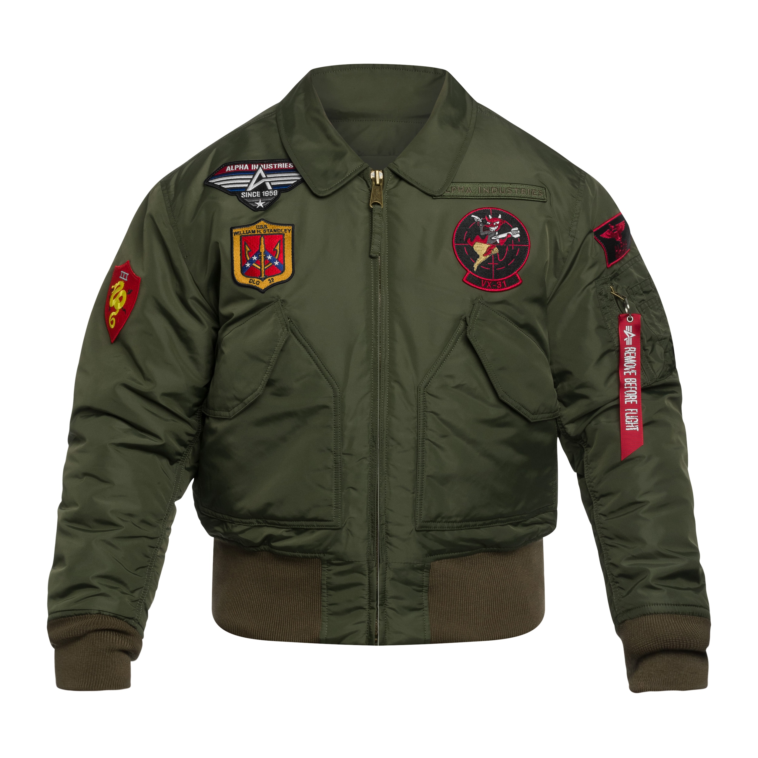 Bunda Alpha Industries CWU 45P Devils Brigade - Dark Olive