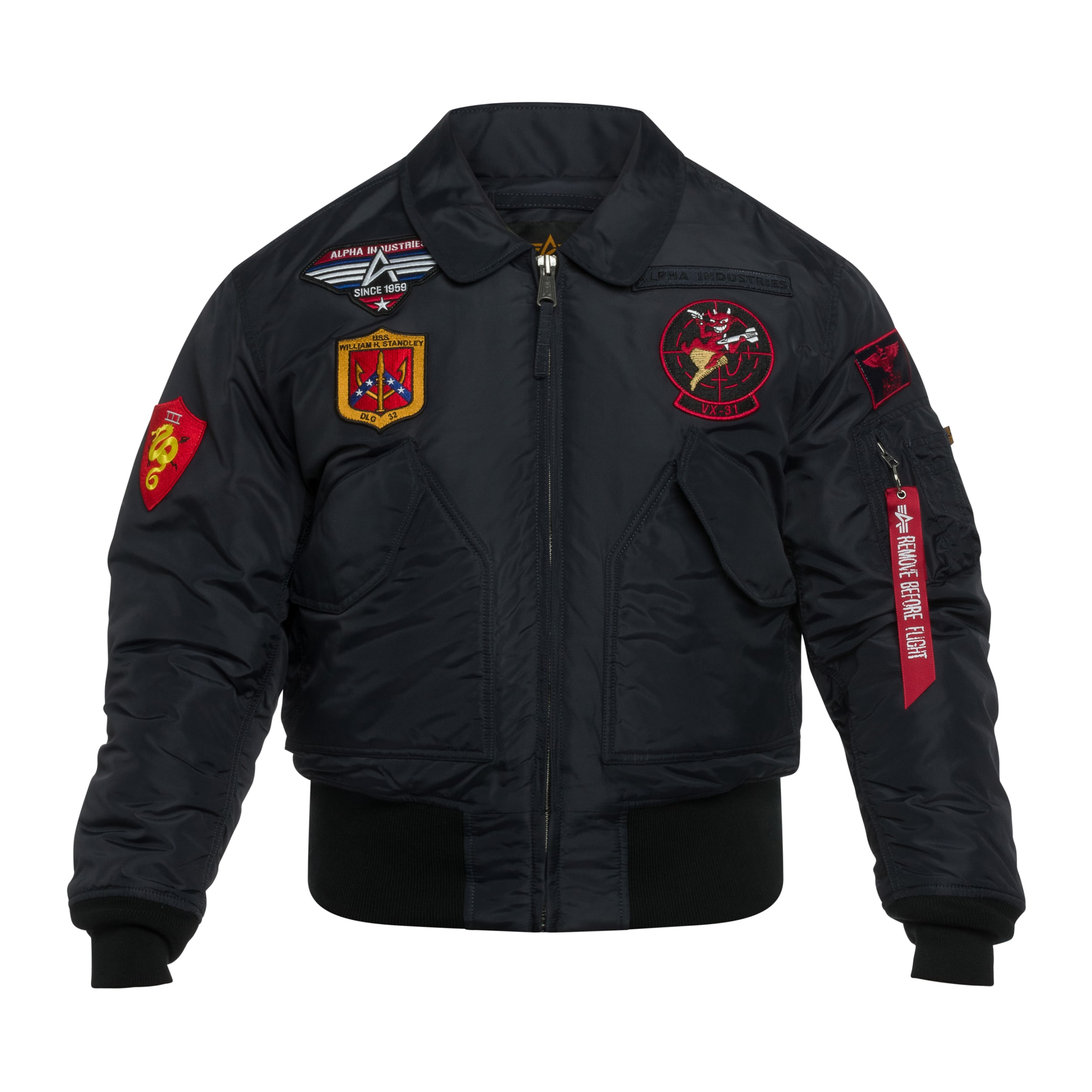 Bunda Alpha Industries CWU 45P Devils Brigade - Iron Grey