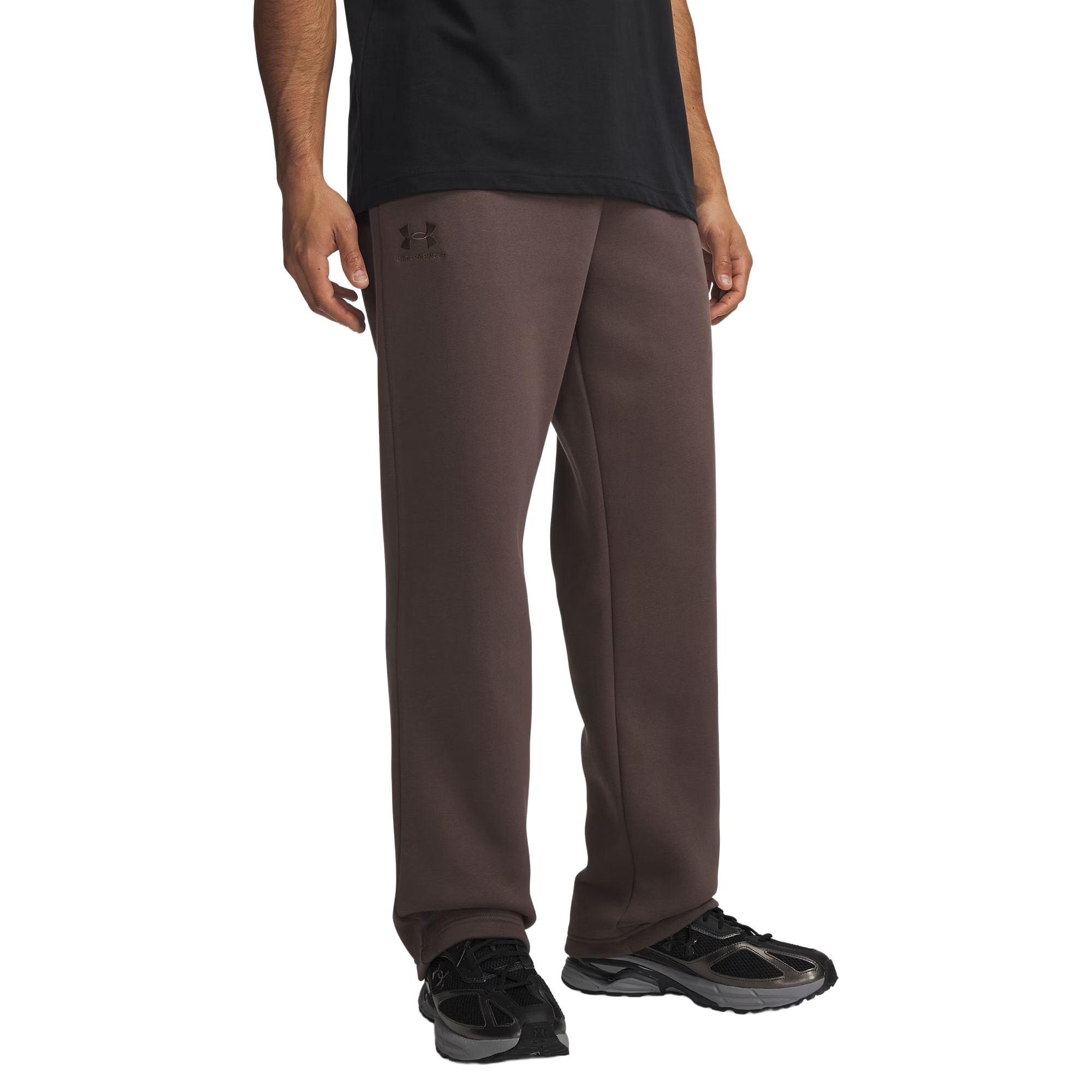 Kalhoty Under Armour Icon Fleece - Peppercorn