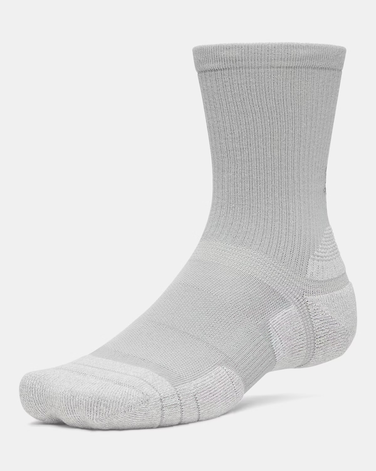 Ponožky Under Armour Performance Tech Pro Titanium/Summit White/Clay Green - 3 páry