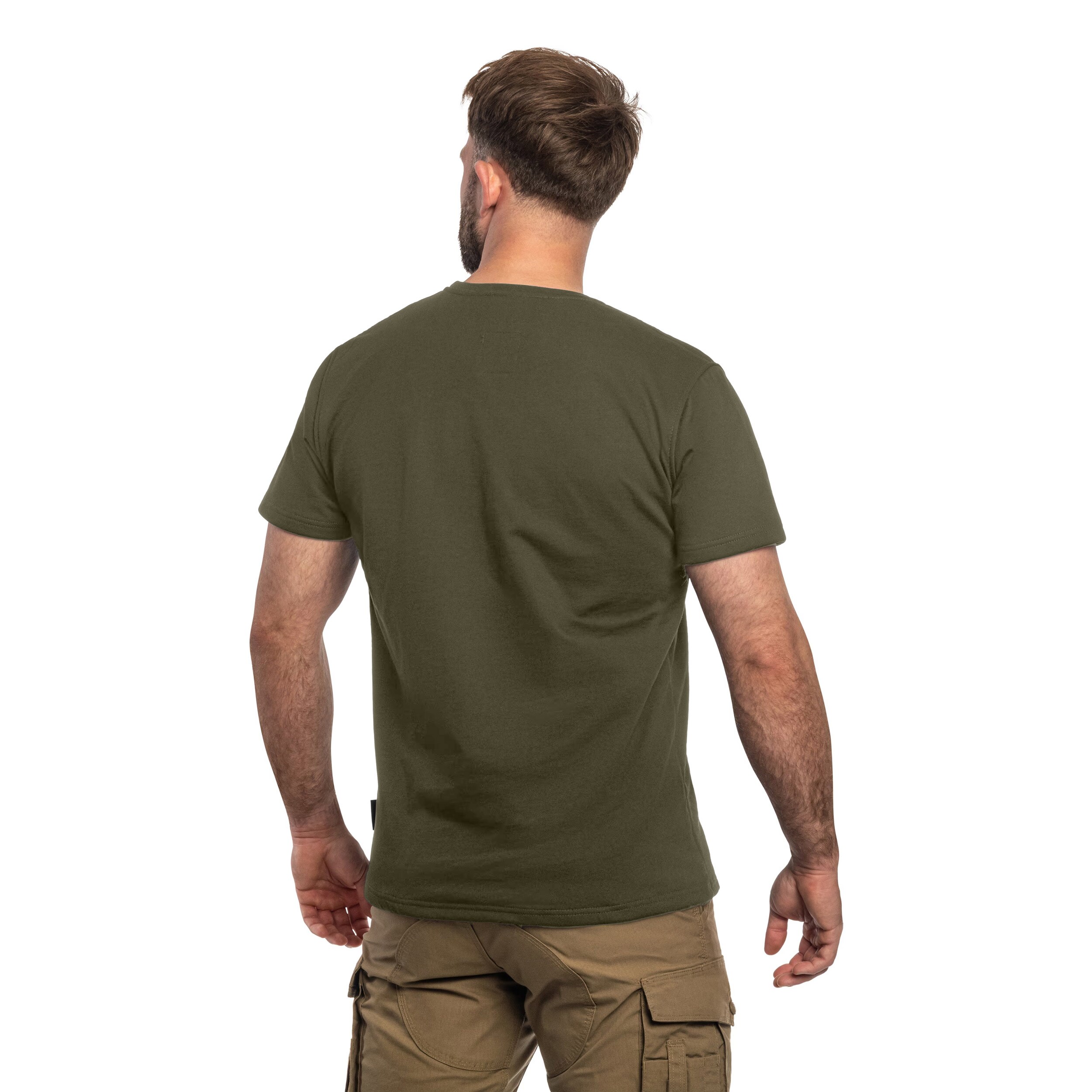 Trička T-shirt proti proříznutí Brunnirok Coburg - Olive