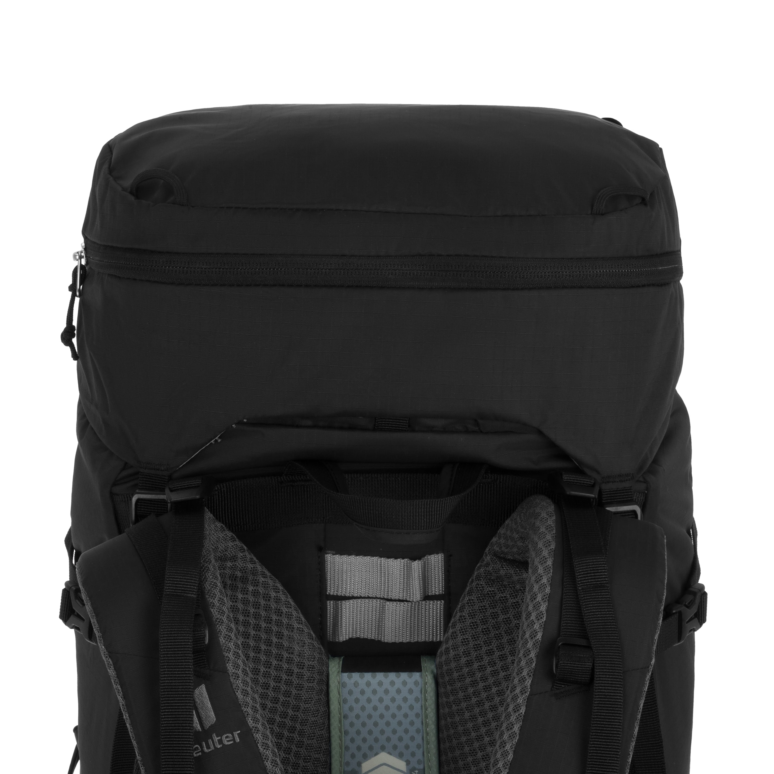 Batoh Deuter Aircontact lite 50 + 10 l - Black/Granite