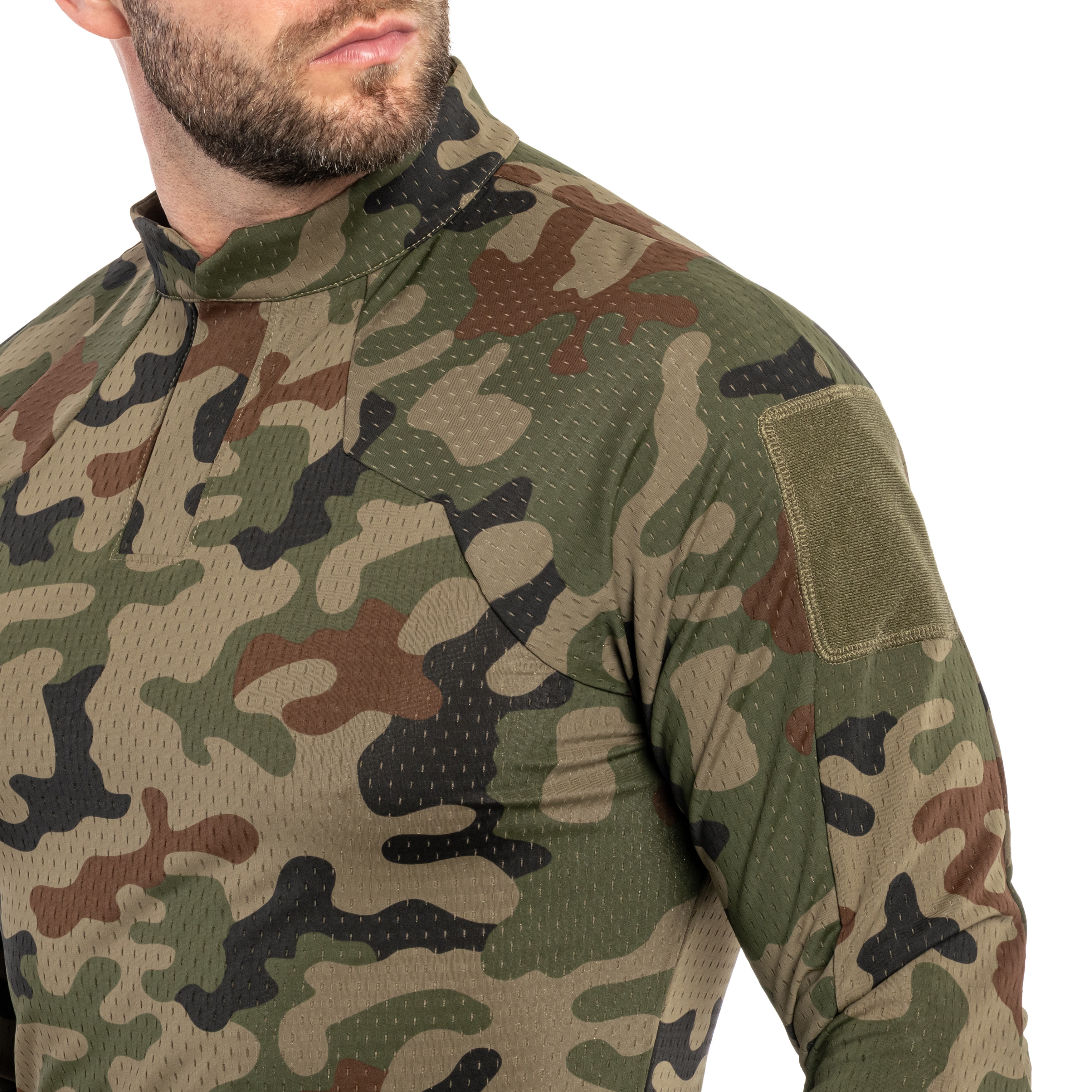 Bojová košile Helikon-Tex Apex Lightweight Combat Shirt Nylon Stretch - wz.93 Pantera PL Woodland
