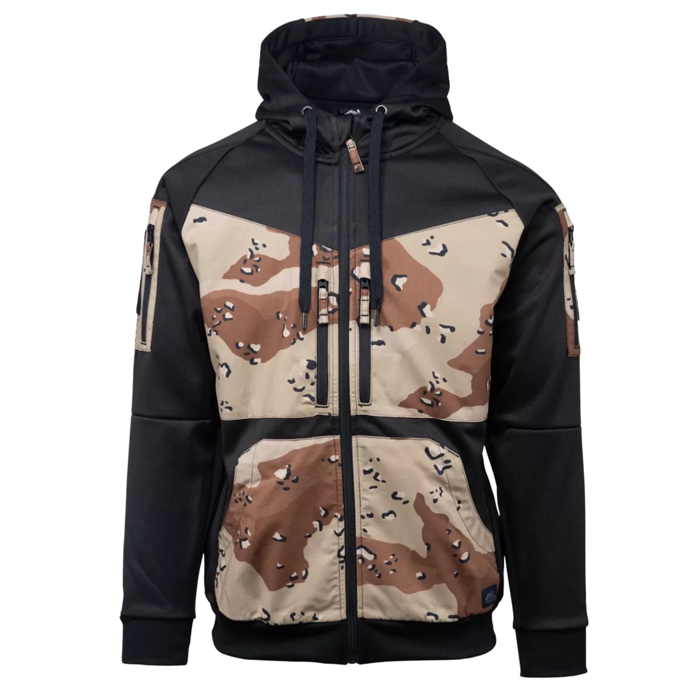 Mikina Helikon-Tex Rogue Hoodie - Black/6 Color Desert