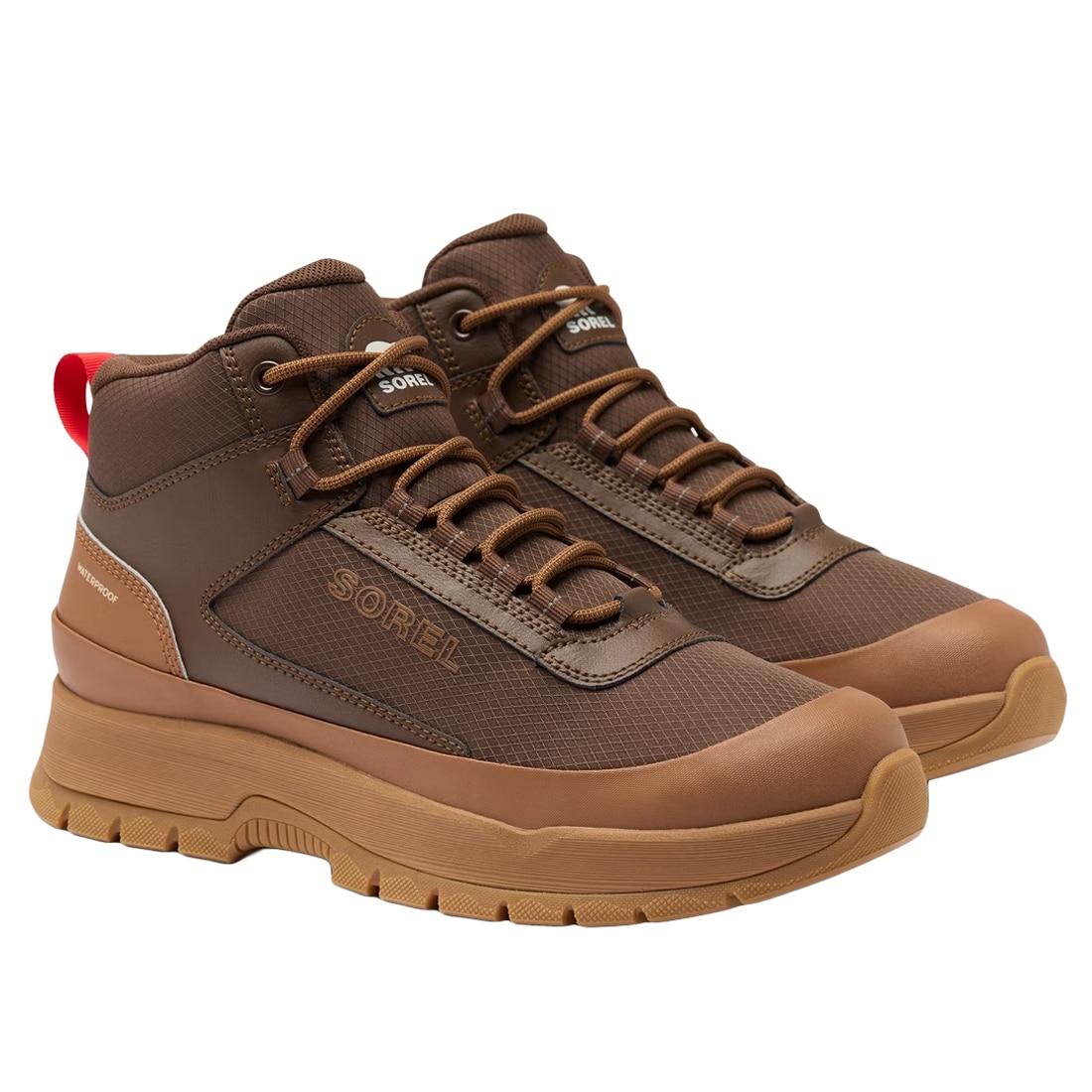 Boty Sorel Outing NW Sneaker MID WP - Velvet Tan/Tobacco