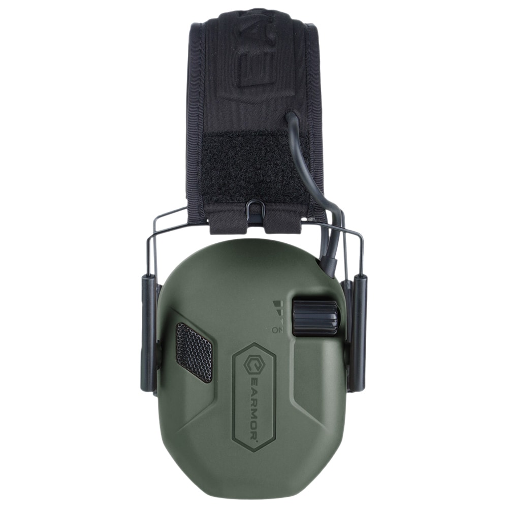 Aktivní chrániče sluchu Earmor M300T - Foliage Green