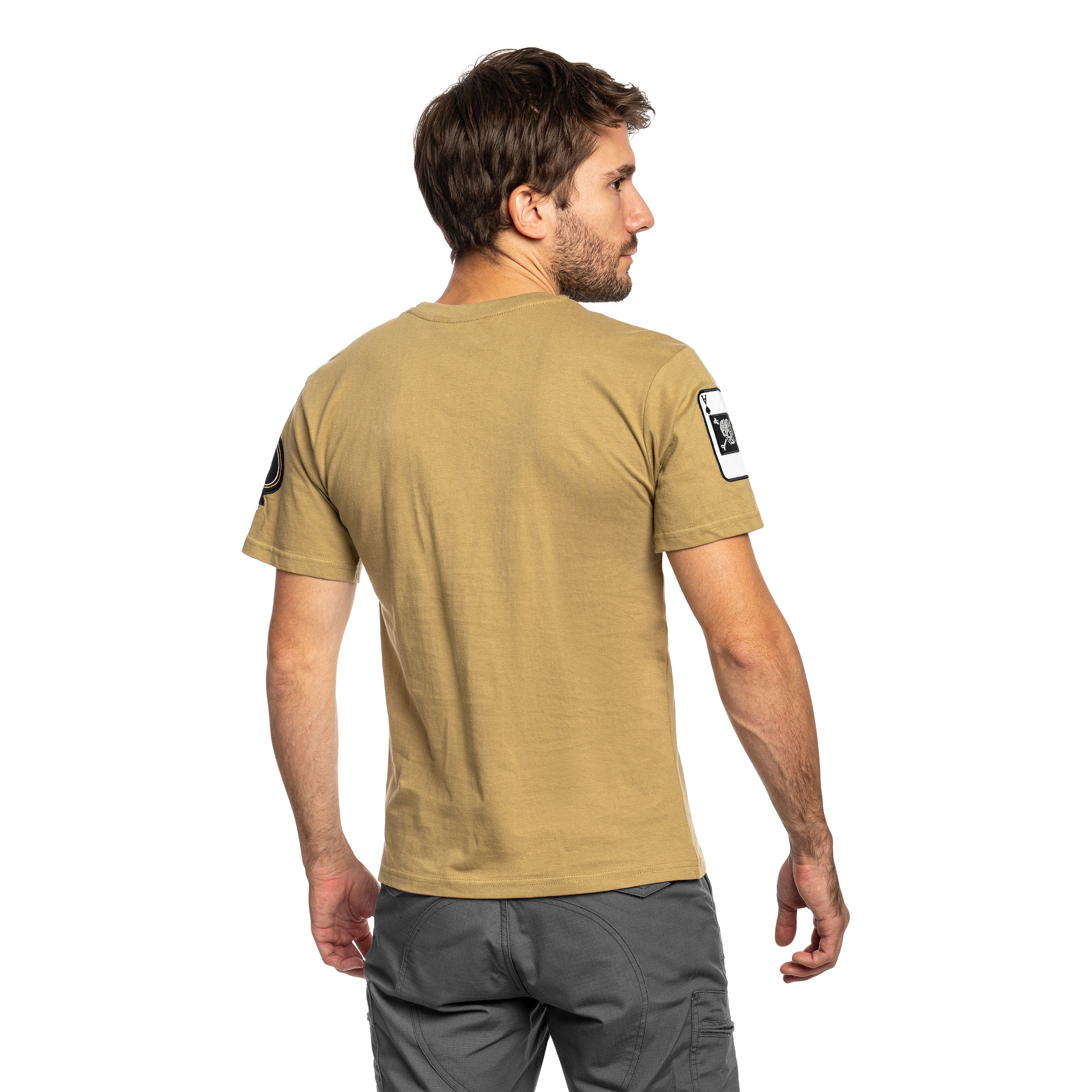 Tričko Alpha Industries Black Devils - Light Olive