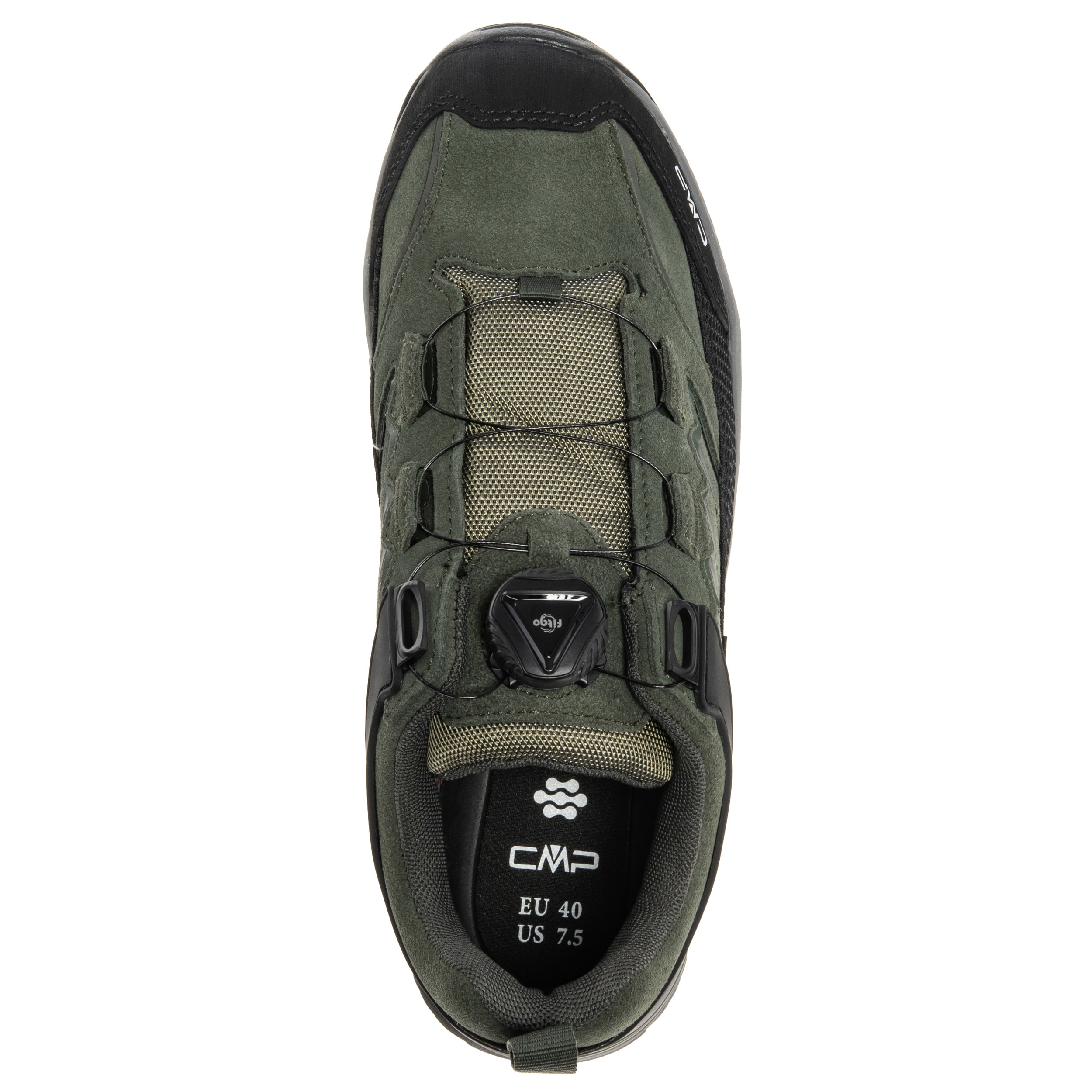 Trekové boty CMP Rigel 2.0 Waterproof Low Fitgo - Pine/Piombo