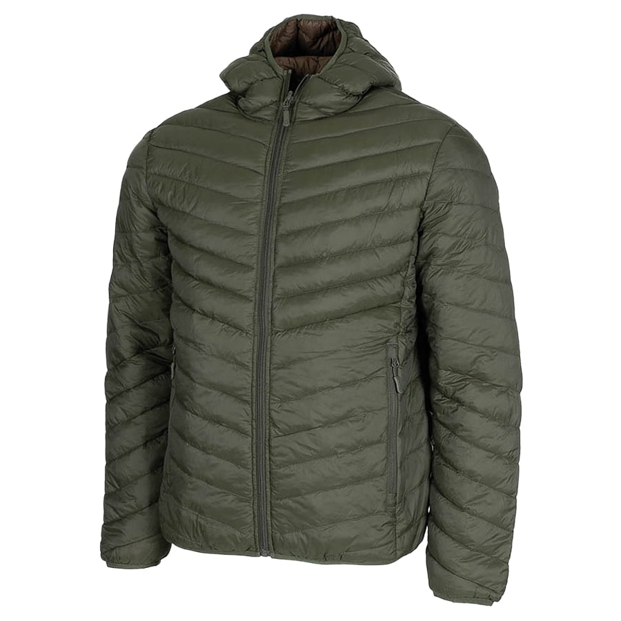 Bunda MFH Reversible Quilted Thermal Jacket - OD Green/Brown