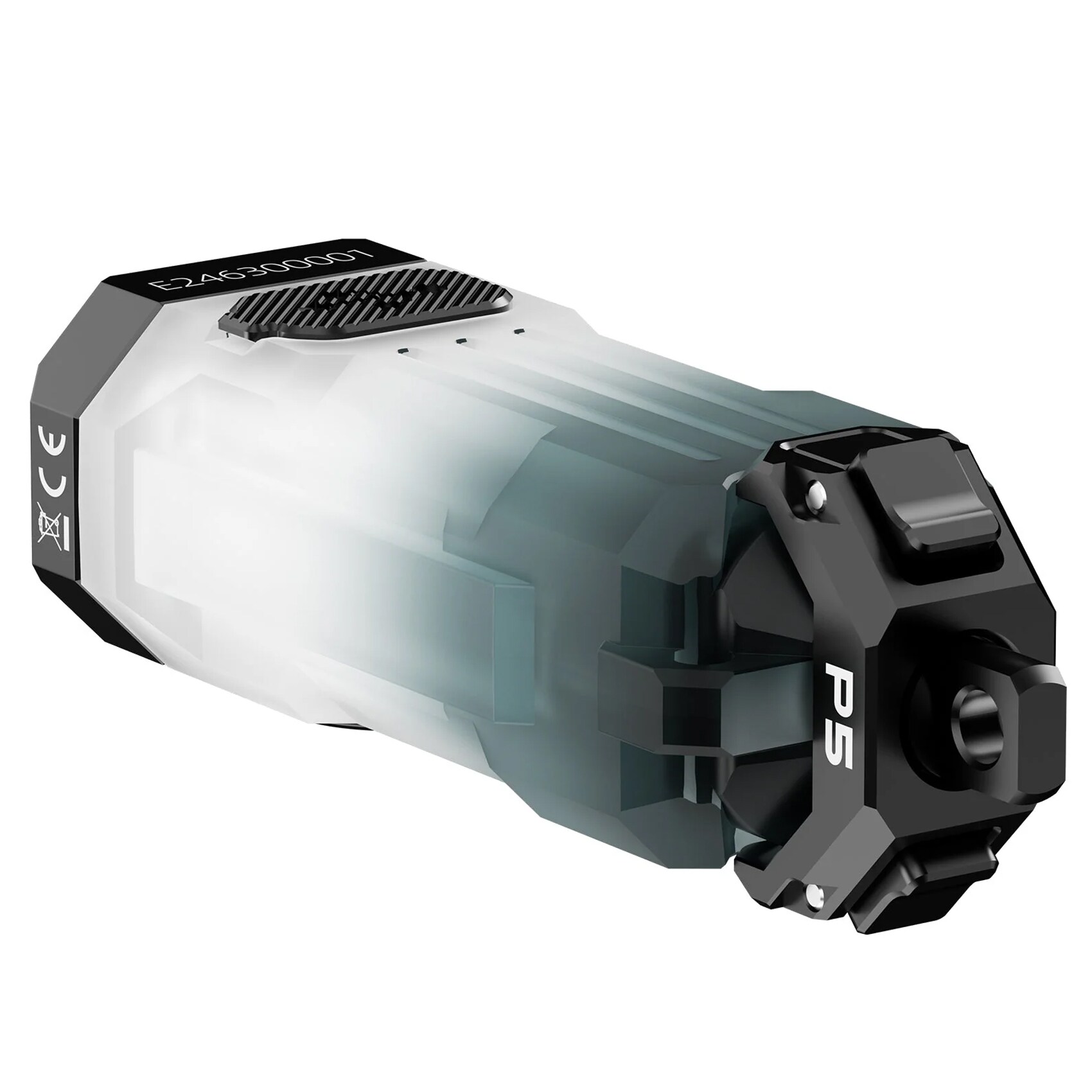 Svítilna na klíče Wuben E1 Pulse Black 150 lumenů