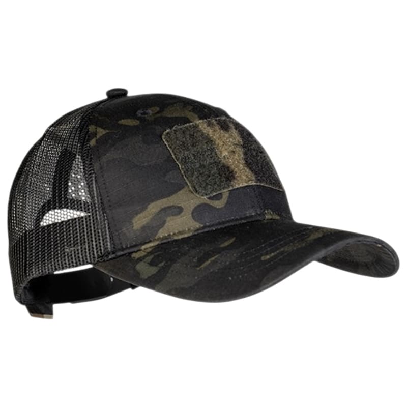 Kšiltovka Mil-Tec Trucker Baseball Cap - MultiCam Black
