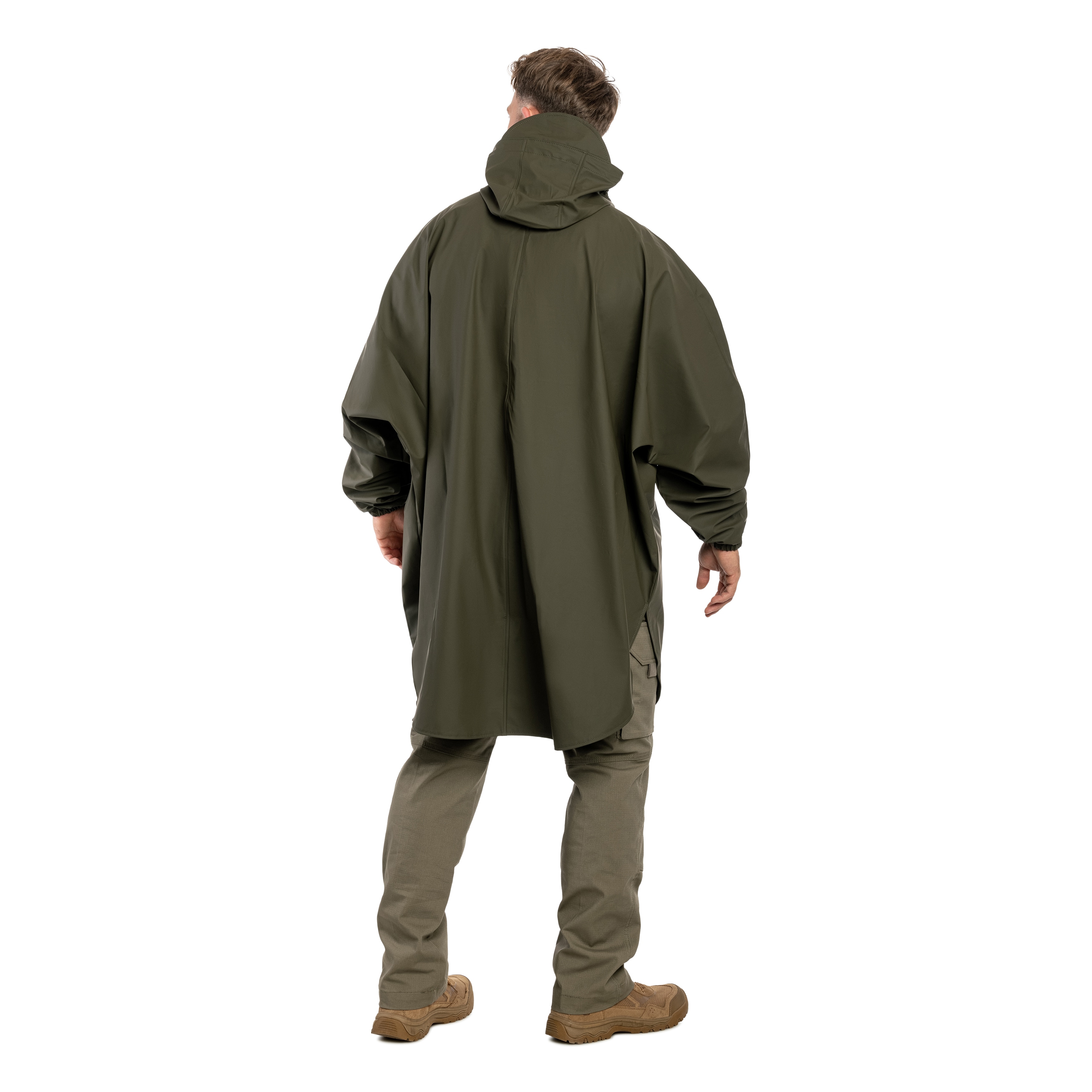 Pončo Fox - Khaki