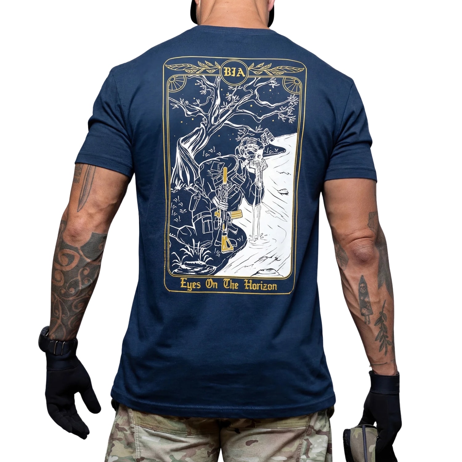 Tričko Brothers In Arms Horizon - Navy