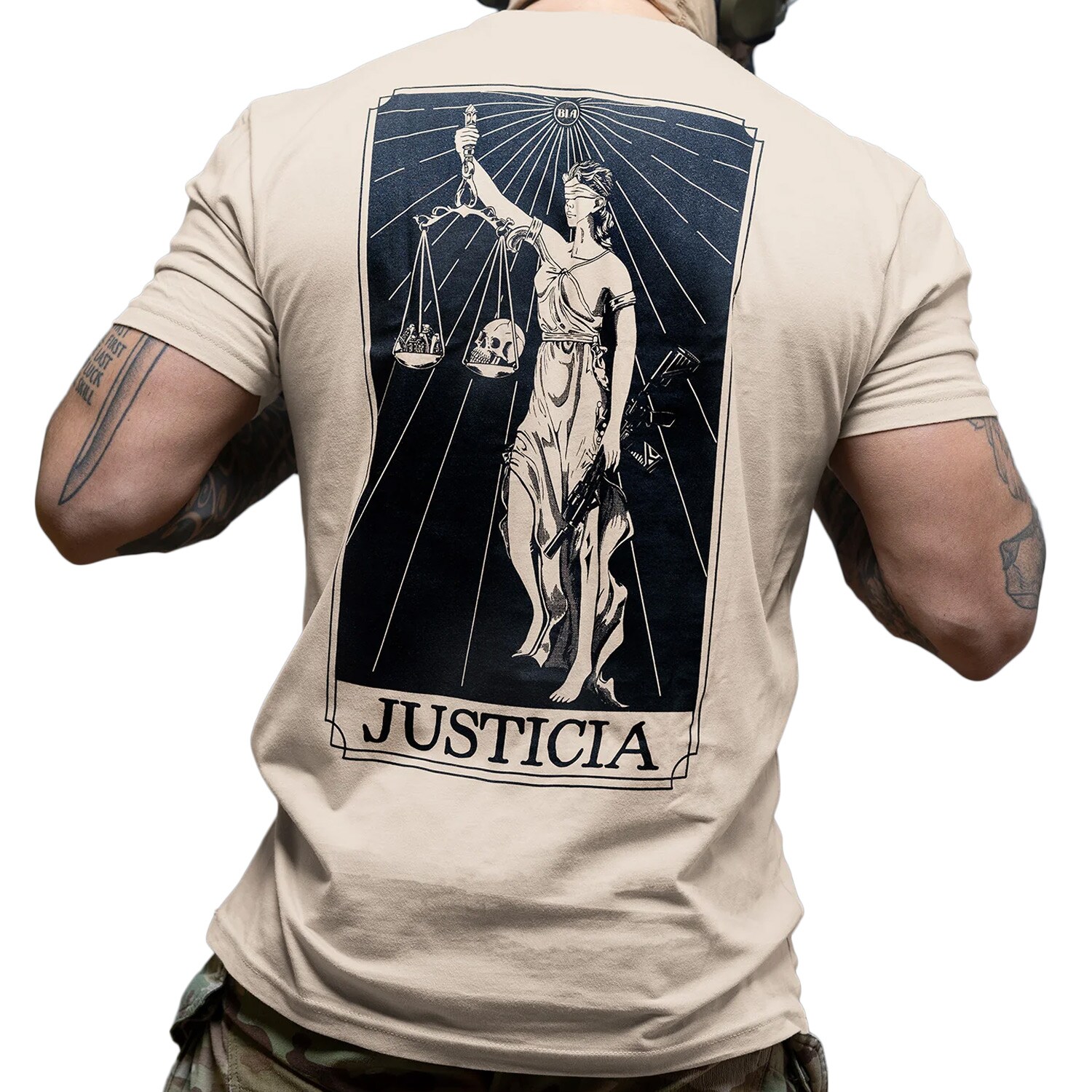 Tričko Brothers In Arms Justicia - Sand