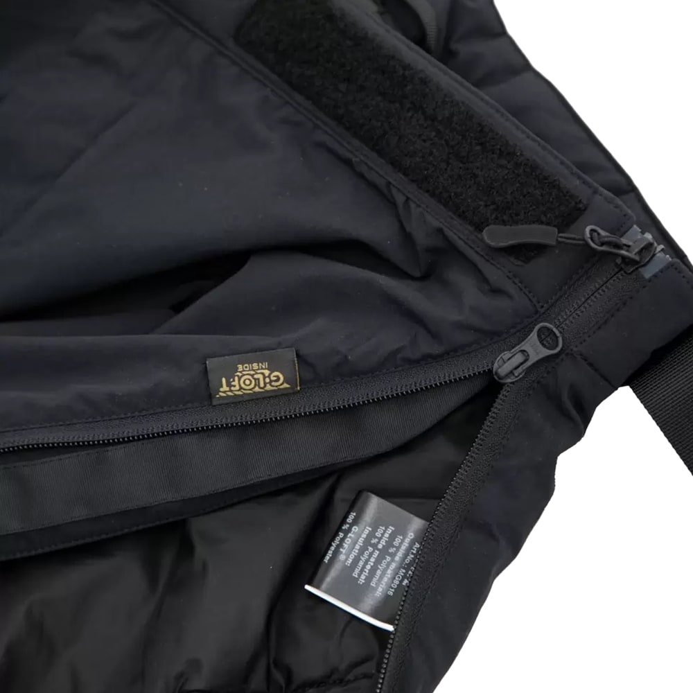 Kalhoty Carinthia G-Loft Windbreaker - Black