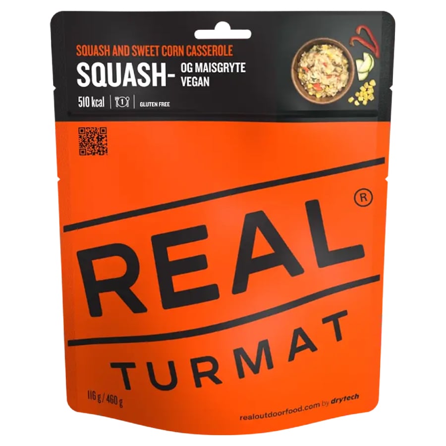 Lyofilizované jídlo Real Turmat Gulasz z Cukinii i Kukurydzy 116 g/510 kcal