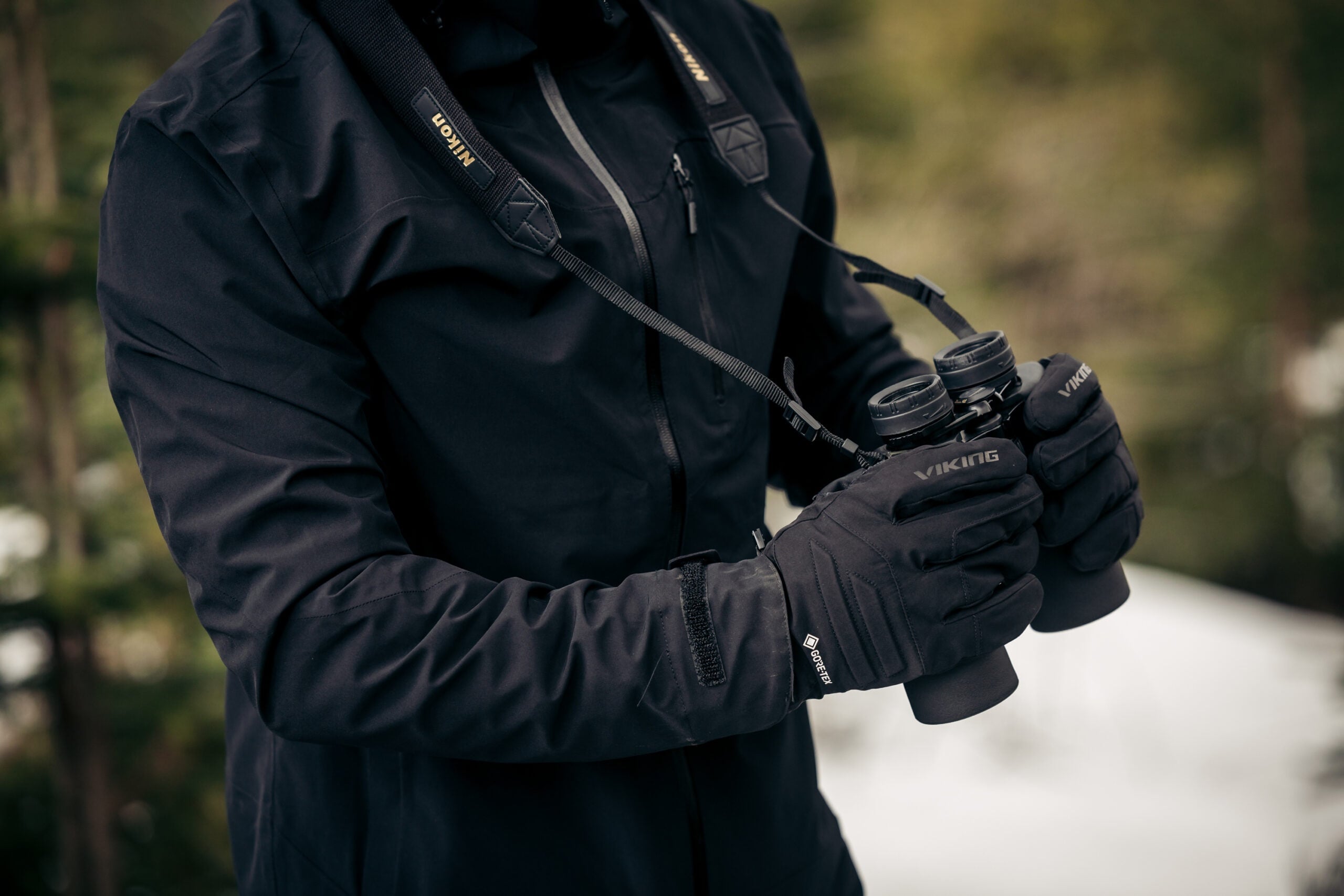 Rukavice Viking Whistler GTX Multifunction - Černé