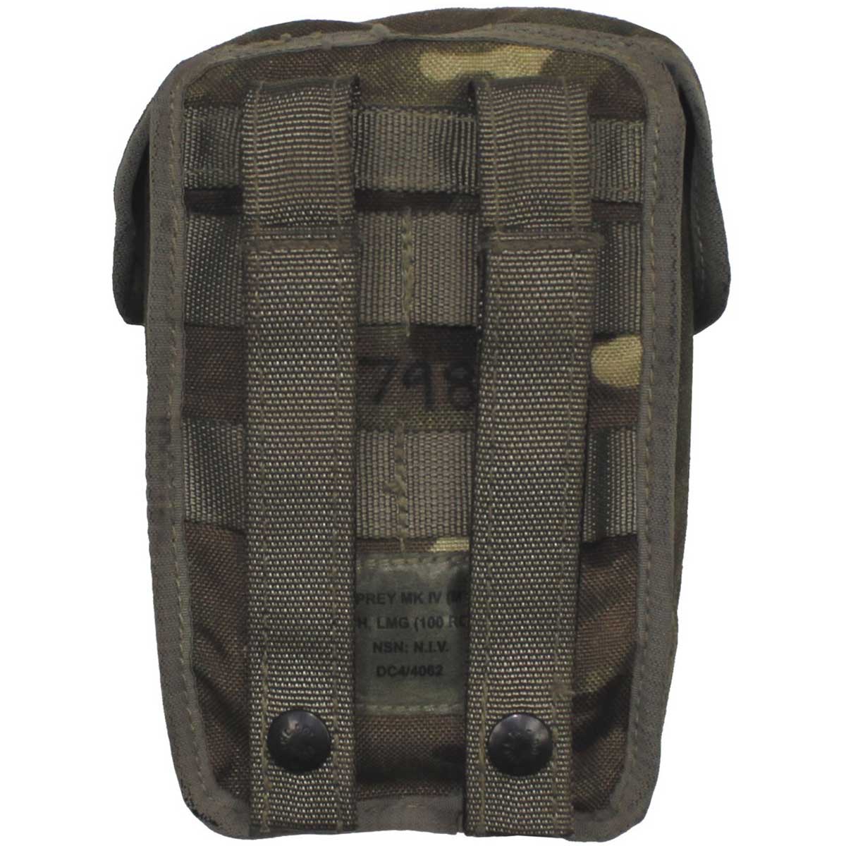 Kapsa na náboje LMG 100 Osprey Mk.IV MTP Camo - jako nová - z demobilního zboží