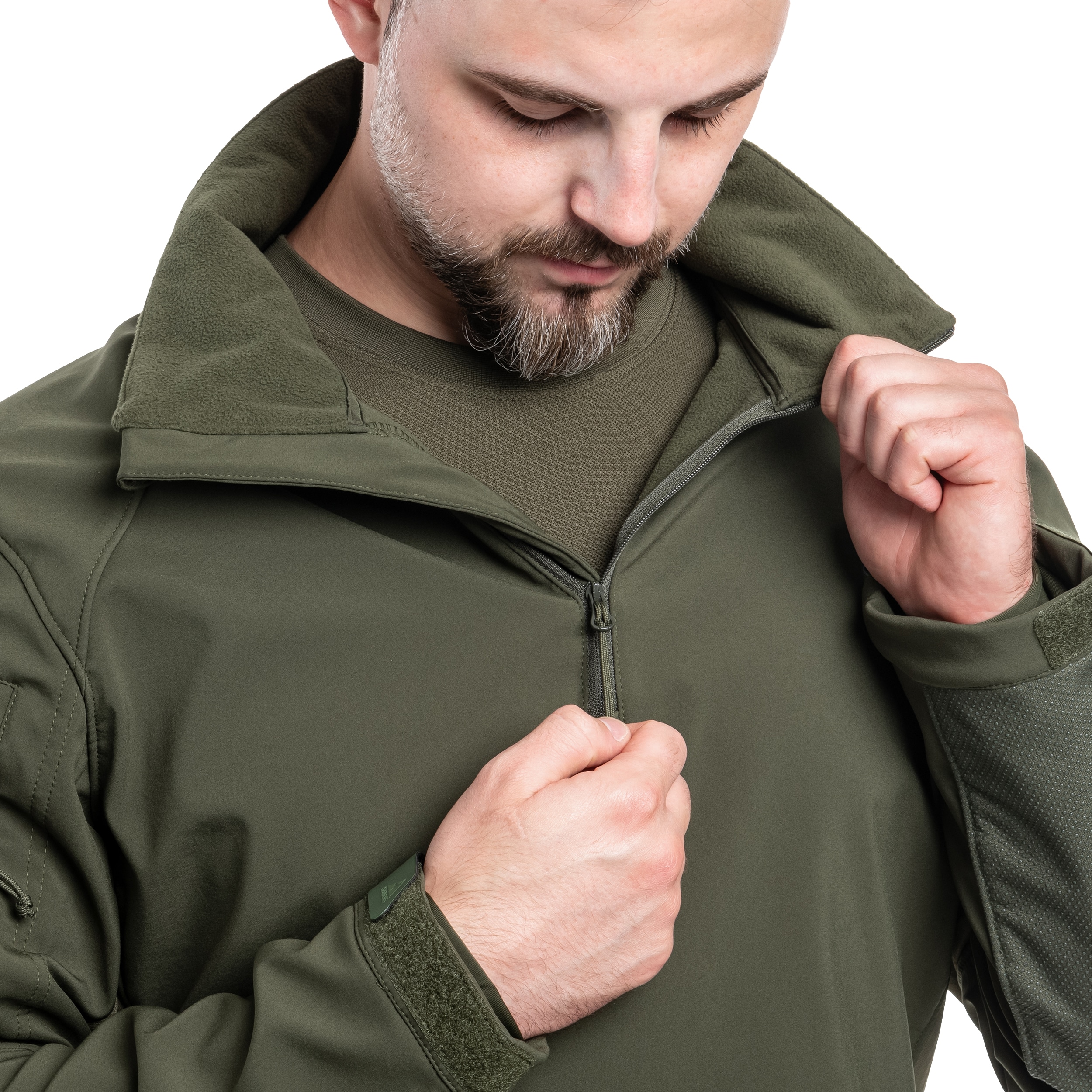 Bunda Condor Patrol 1/4 Zip Softshell - Olive Drab