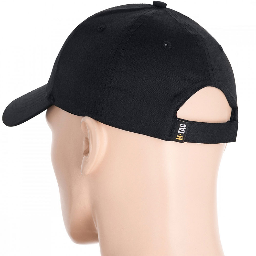 Kšiltovka M-Tac Flex RipStop Black