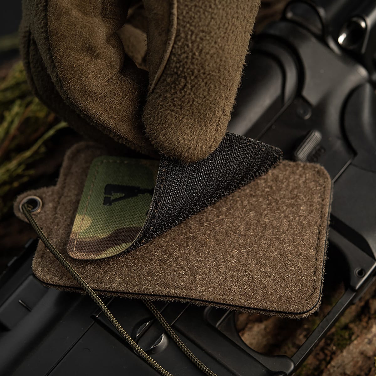 Nášivka M-Tac AR-15 223/5,56 Laser Cut - Multicam/Black