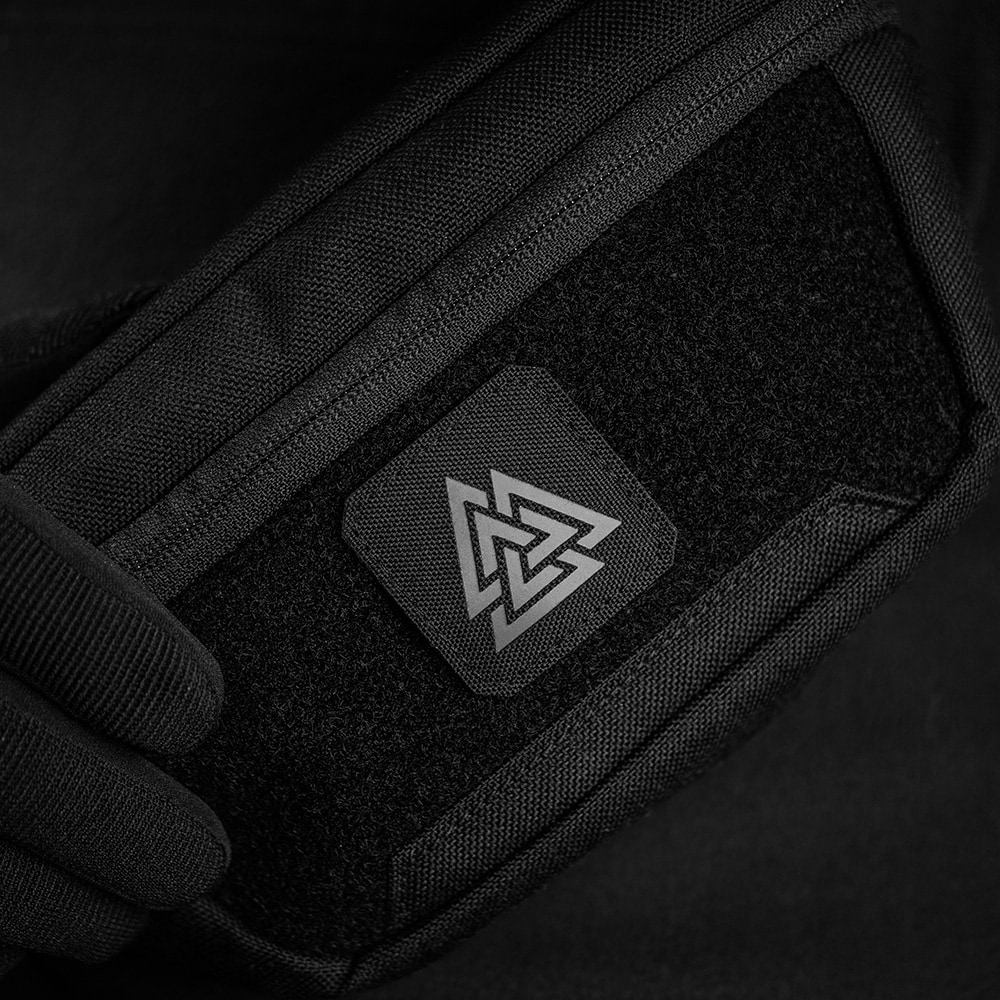 Nášivka M-Tac Valknut Laser Cut Black/Grey