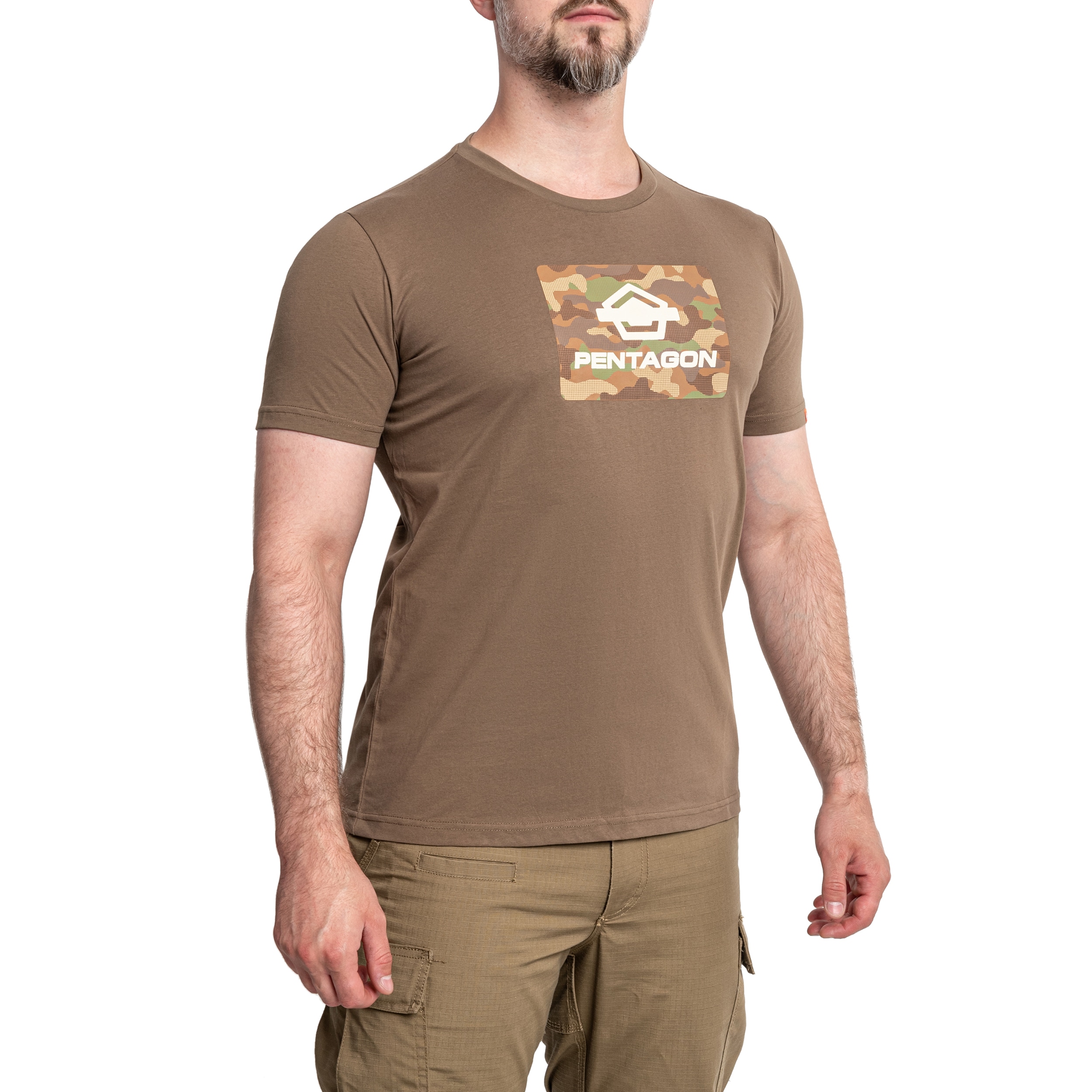Tričko Pentagon Ageron „Spot Camo“- Coyote