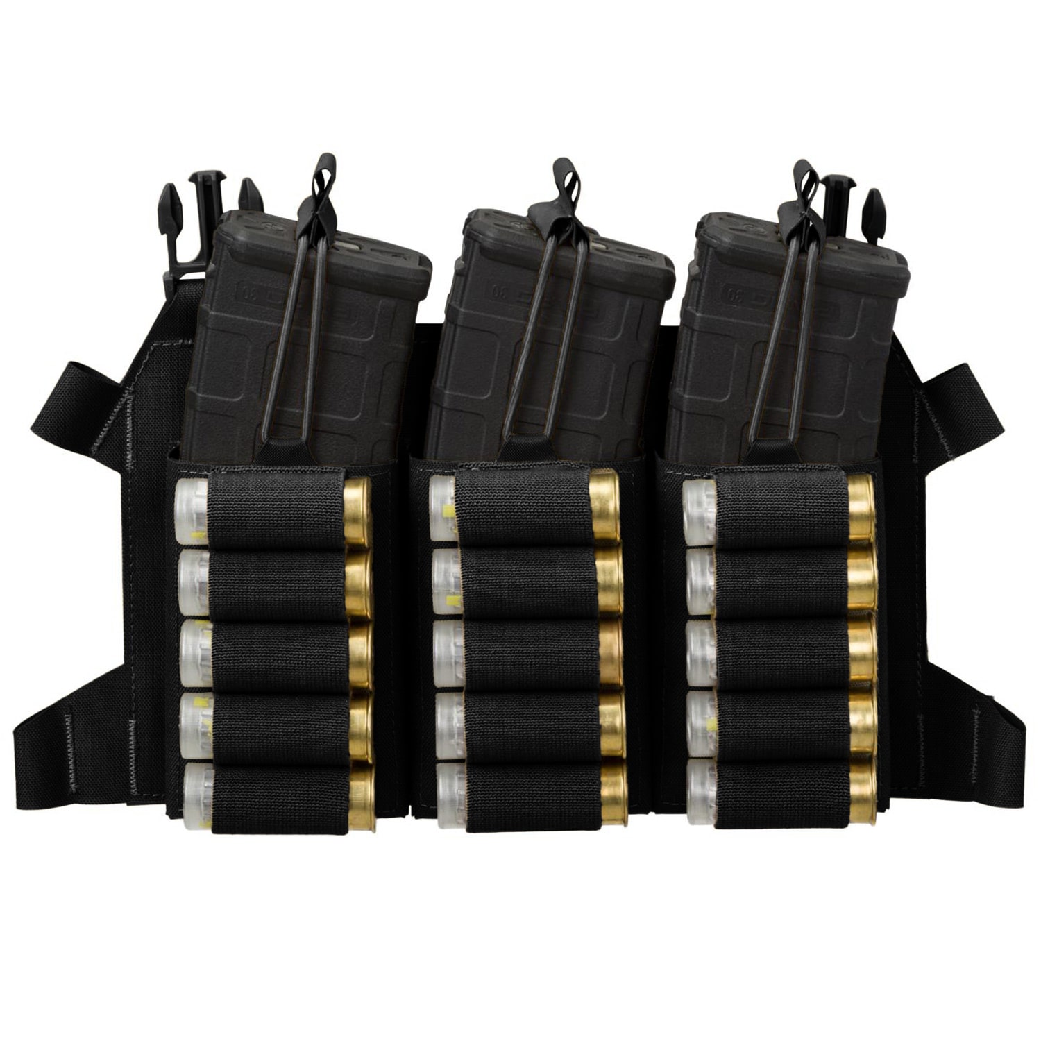 Sumka Direct Action Skeletonized Shell Flap - Black