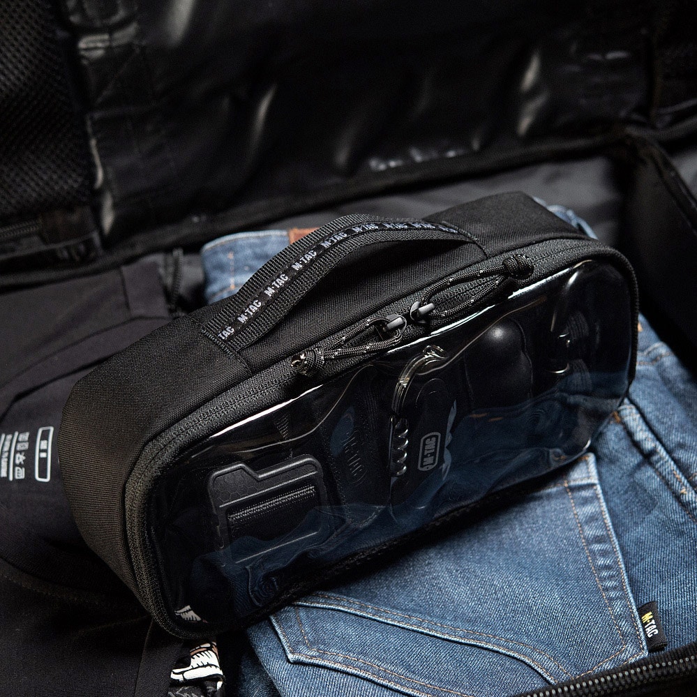 Organizer M-Tac Elite průhledný Medium - Black