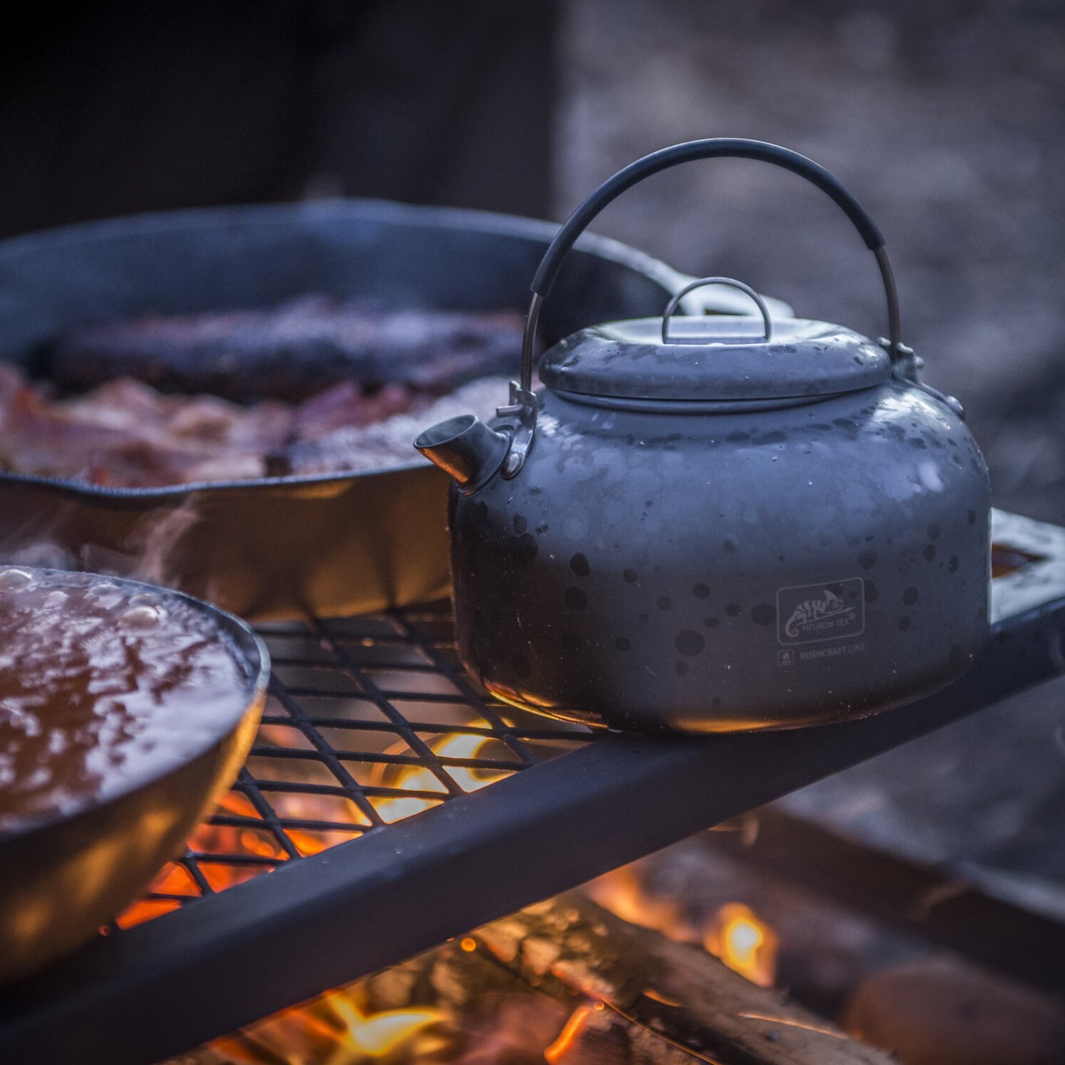 Hliníková konvice Helikon-Tex Camp Kettle - Grey