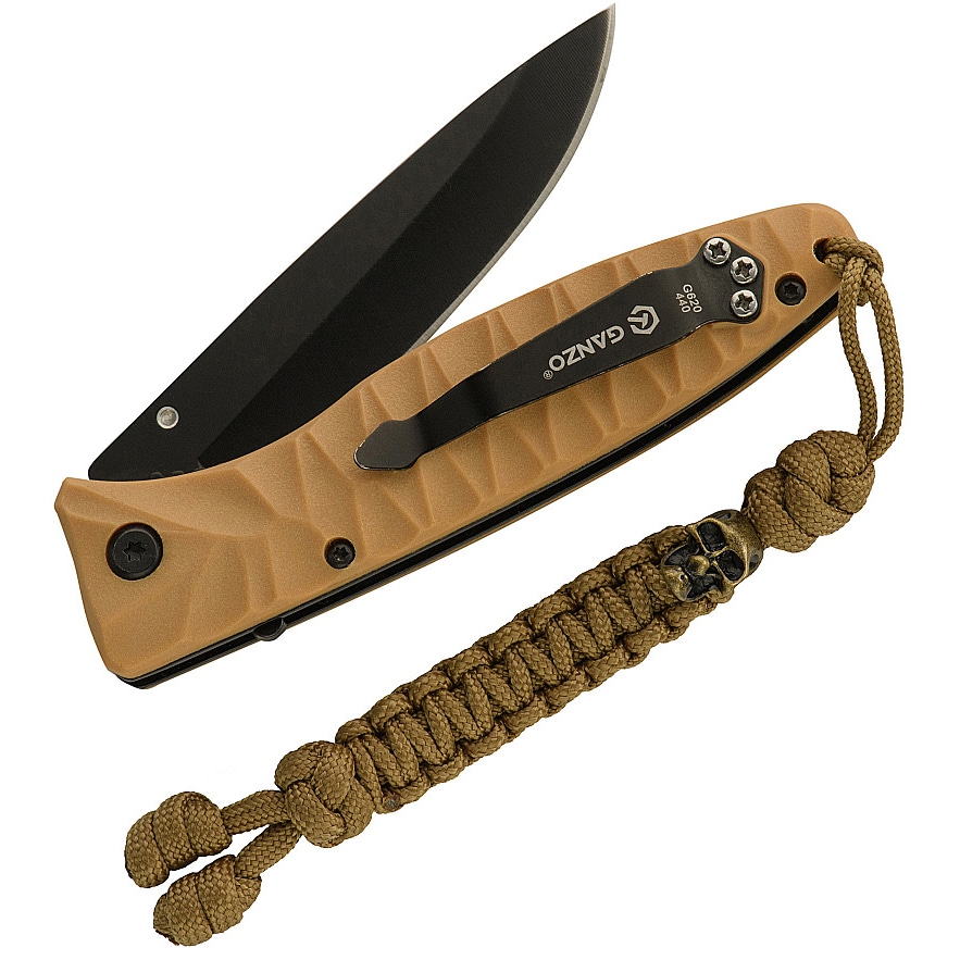 Přívěsek M-Tac Loopy Snake Skull - Coyote