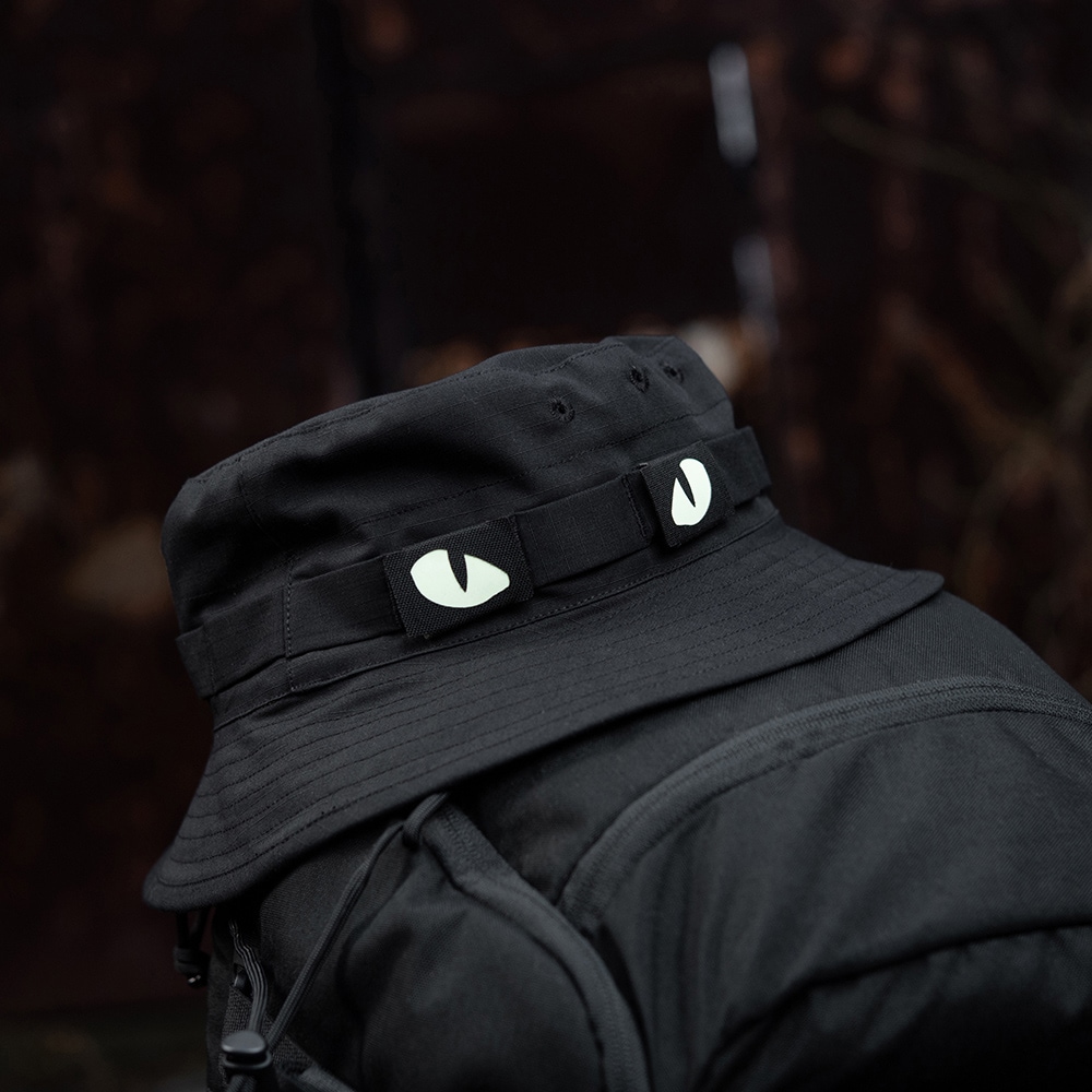 Nášivka M-Tac Tiger Eyes Laser Cut (pár) - Black