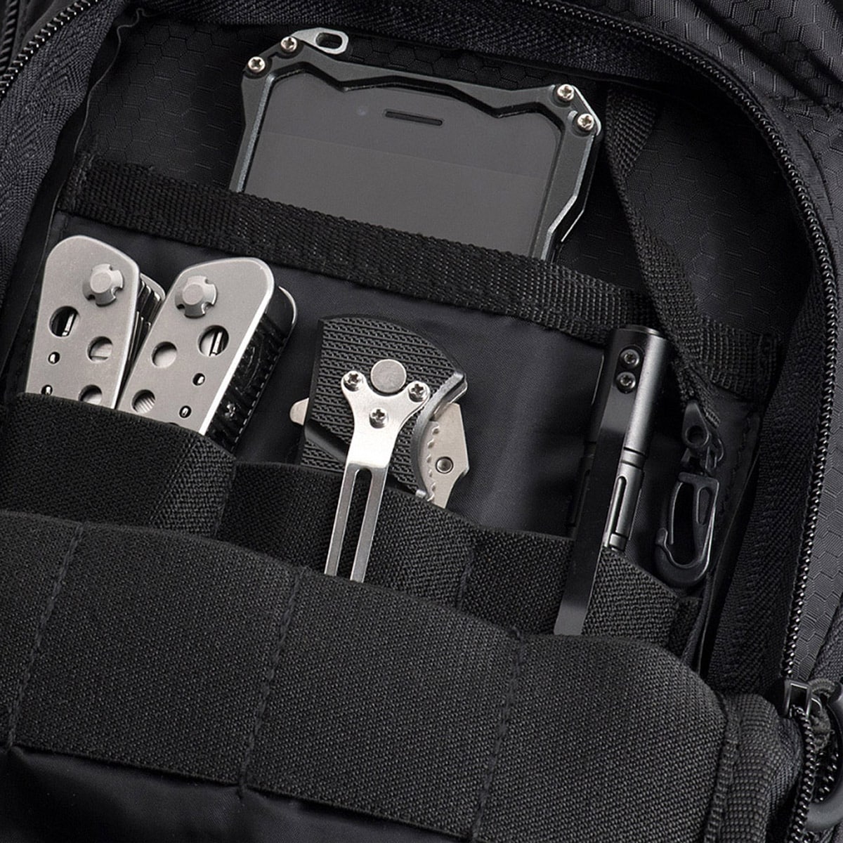 Taška M-Tac Urban Line City Hunter Hexagon Bag 5 l - Black