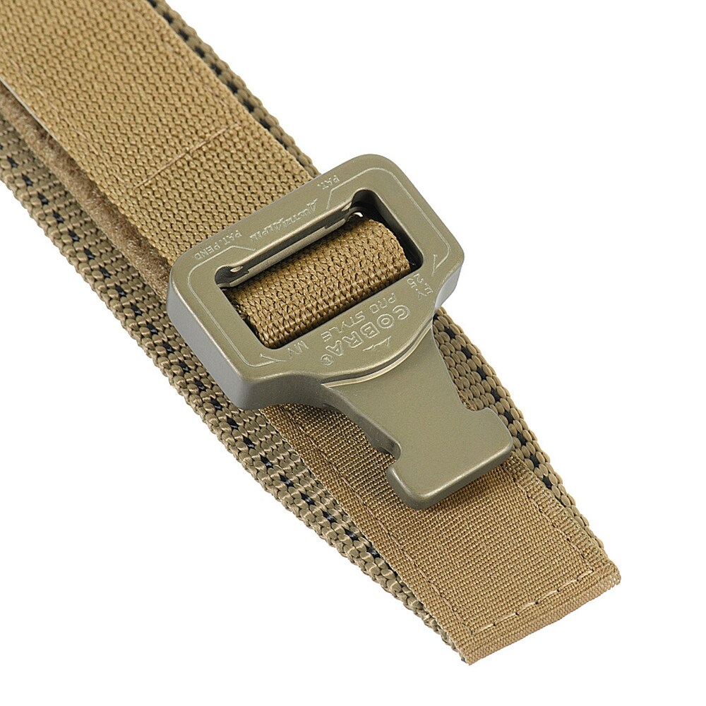Opasek takticky M-Tac Cobra Buckle Belt - Coyote