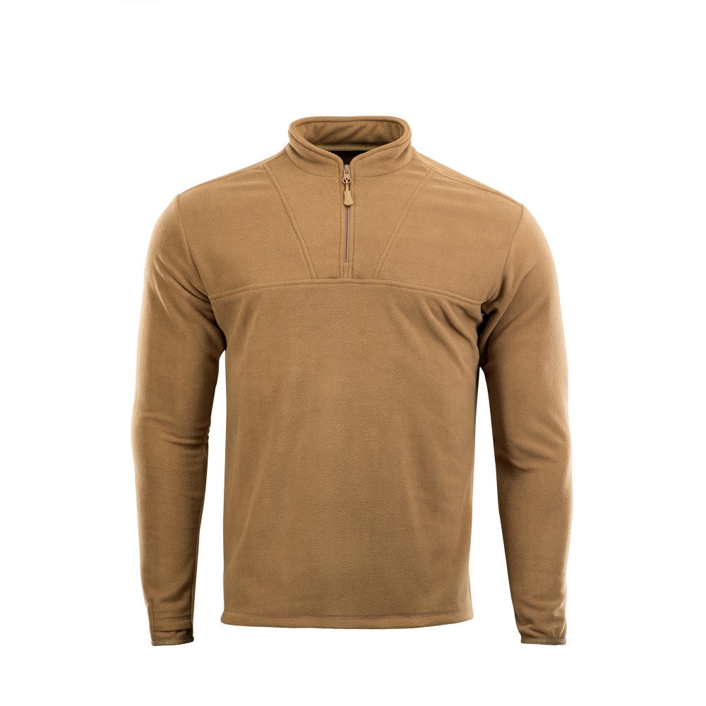 Fleesová mikina M-Tac Delta Fleece – Coyote Brown