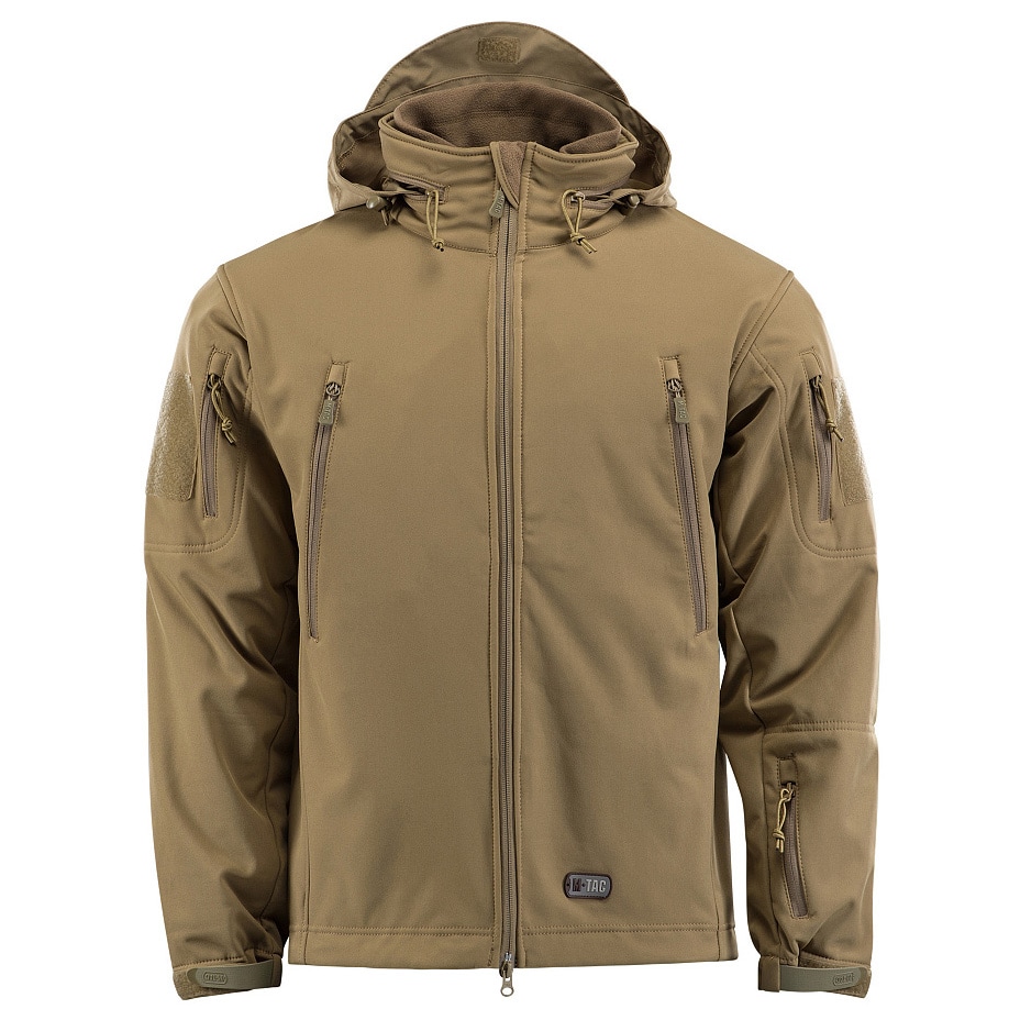 Bunda M-Tac Softshell s podšívkou - Coyote