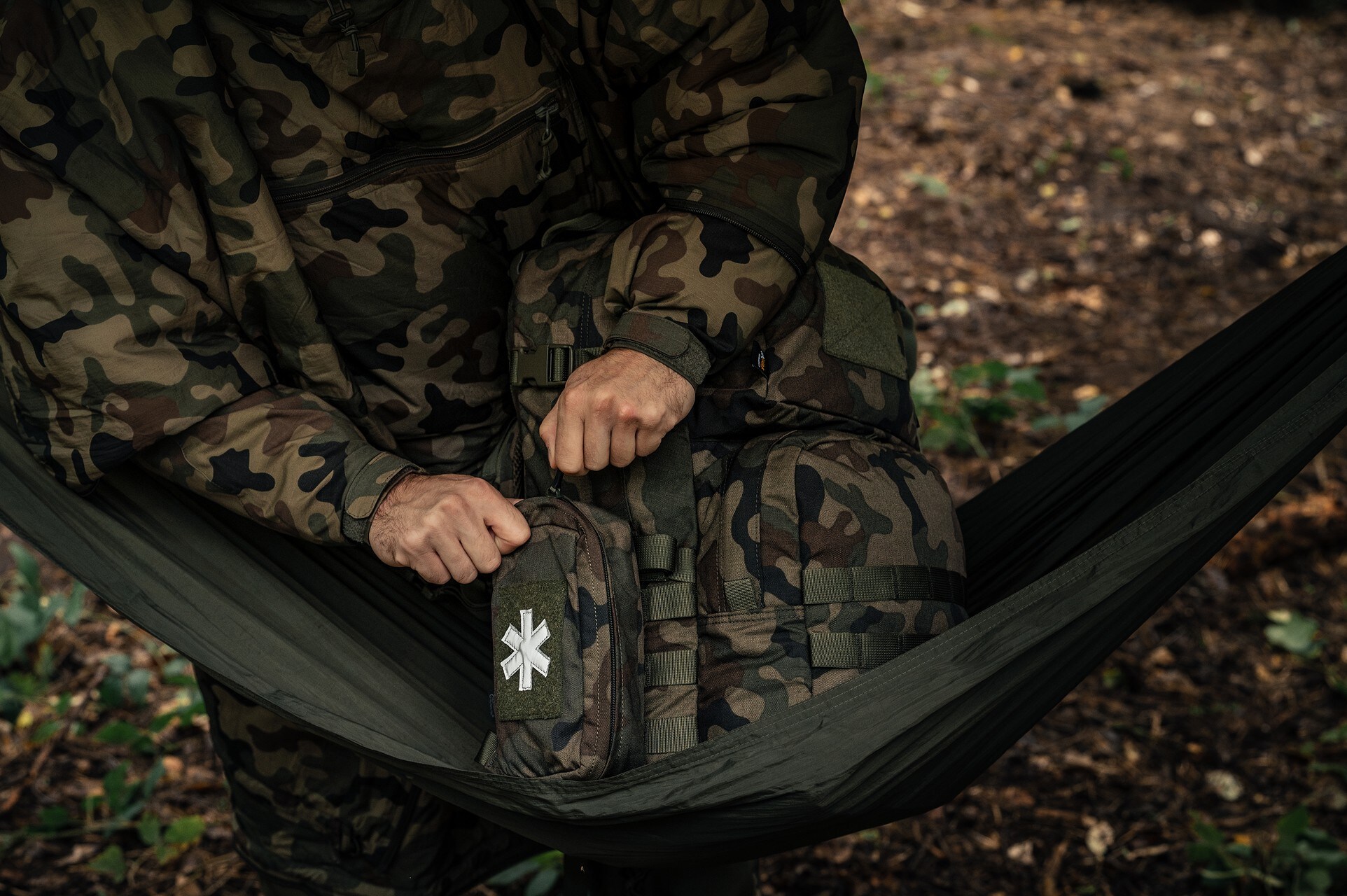 Lékárnička Helikon-Tex Modular Individual Med Kit - wz. 93 Pantera PL Woodland