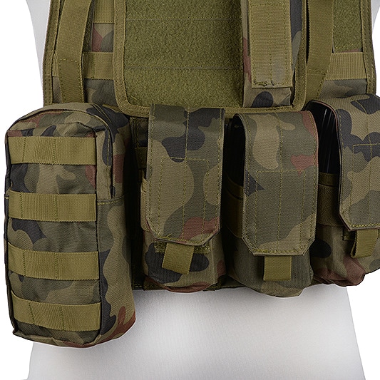 Taktická vesta GFC Tactical typu MBSS - wz. 93 Pantera PL Woodland